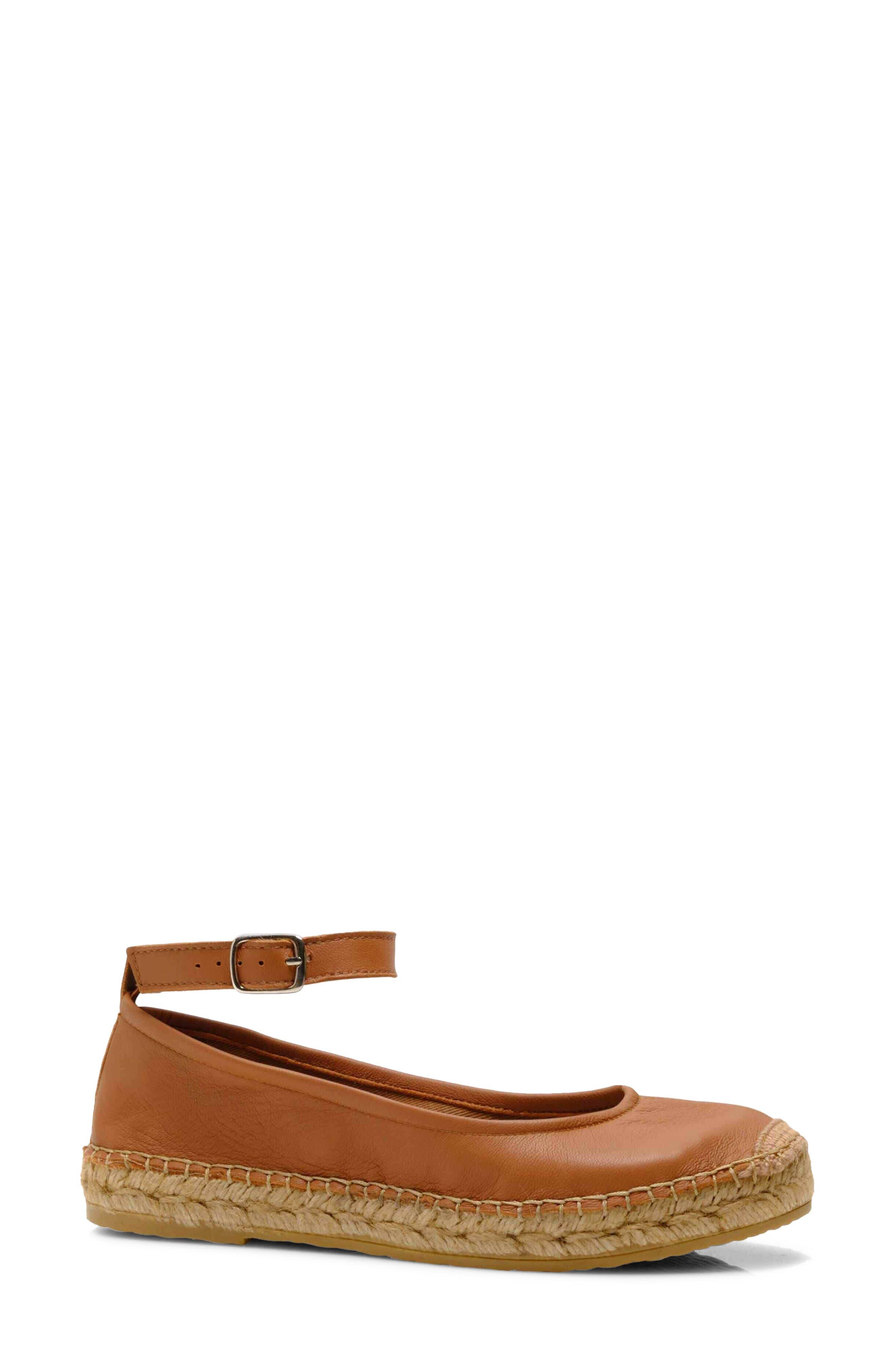 Free People Mason Espadrille Ballet Flat in Brown Lyst
