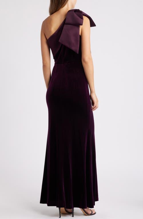Eliza j one shoulder velvet dress 2025