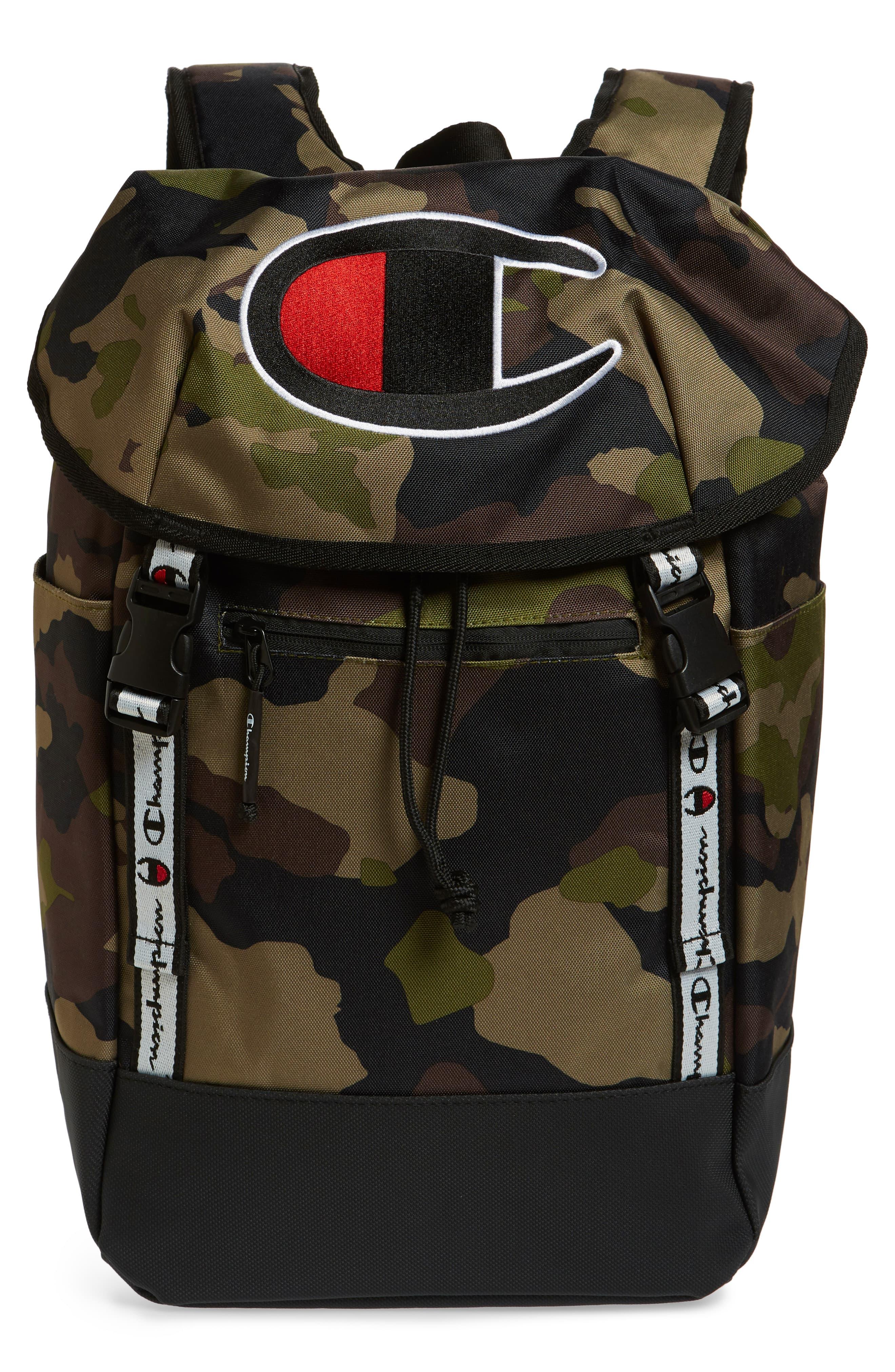 green champion backpack
