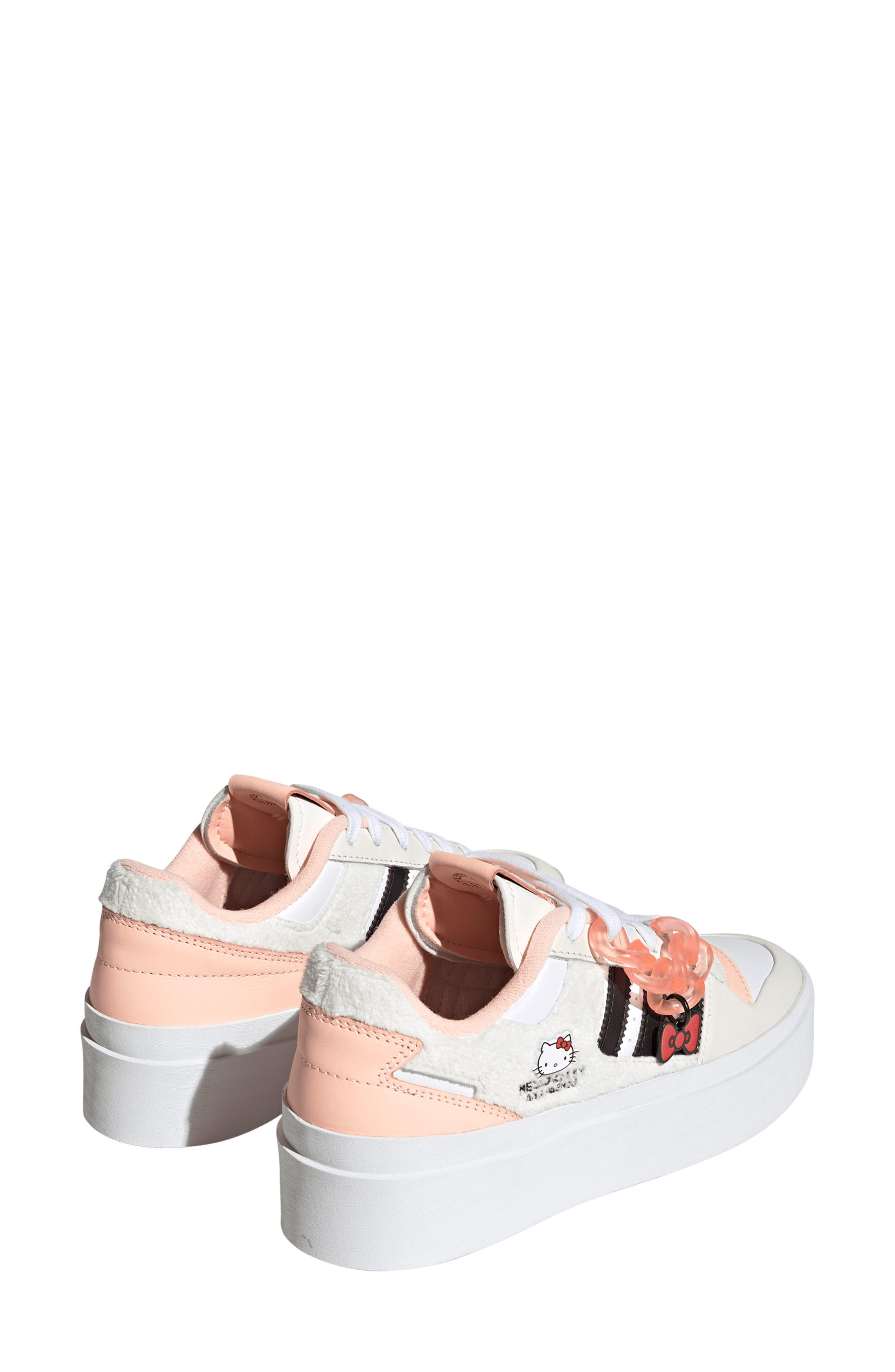 adidas X Hello Kitty Forum Bonega Platform Sneaker in White | Lyst
