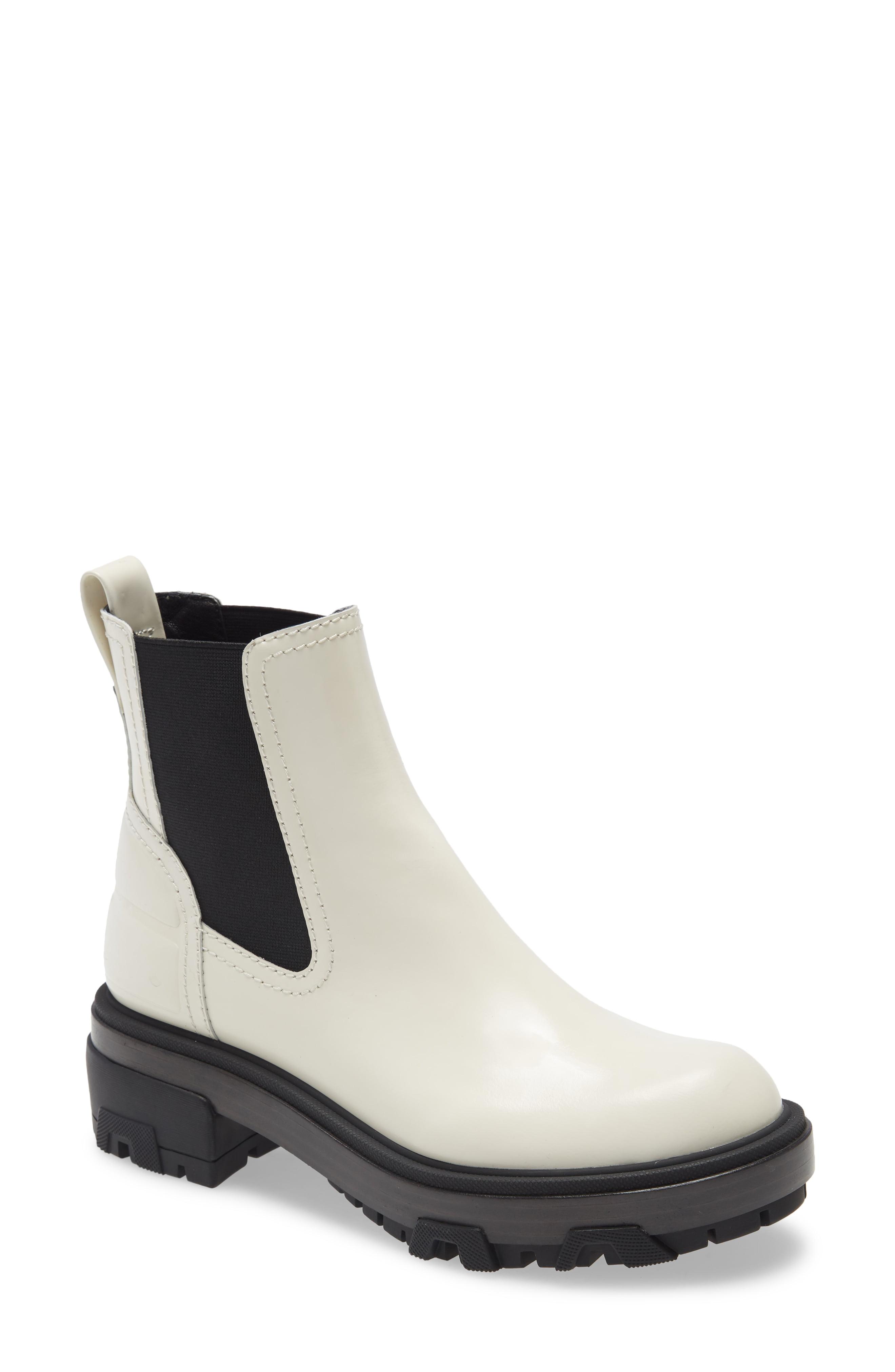 Rag & Bone Shaye Lug Sole Chelsea Boot in Antique White (White) - Lyst