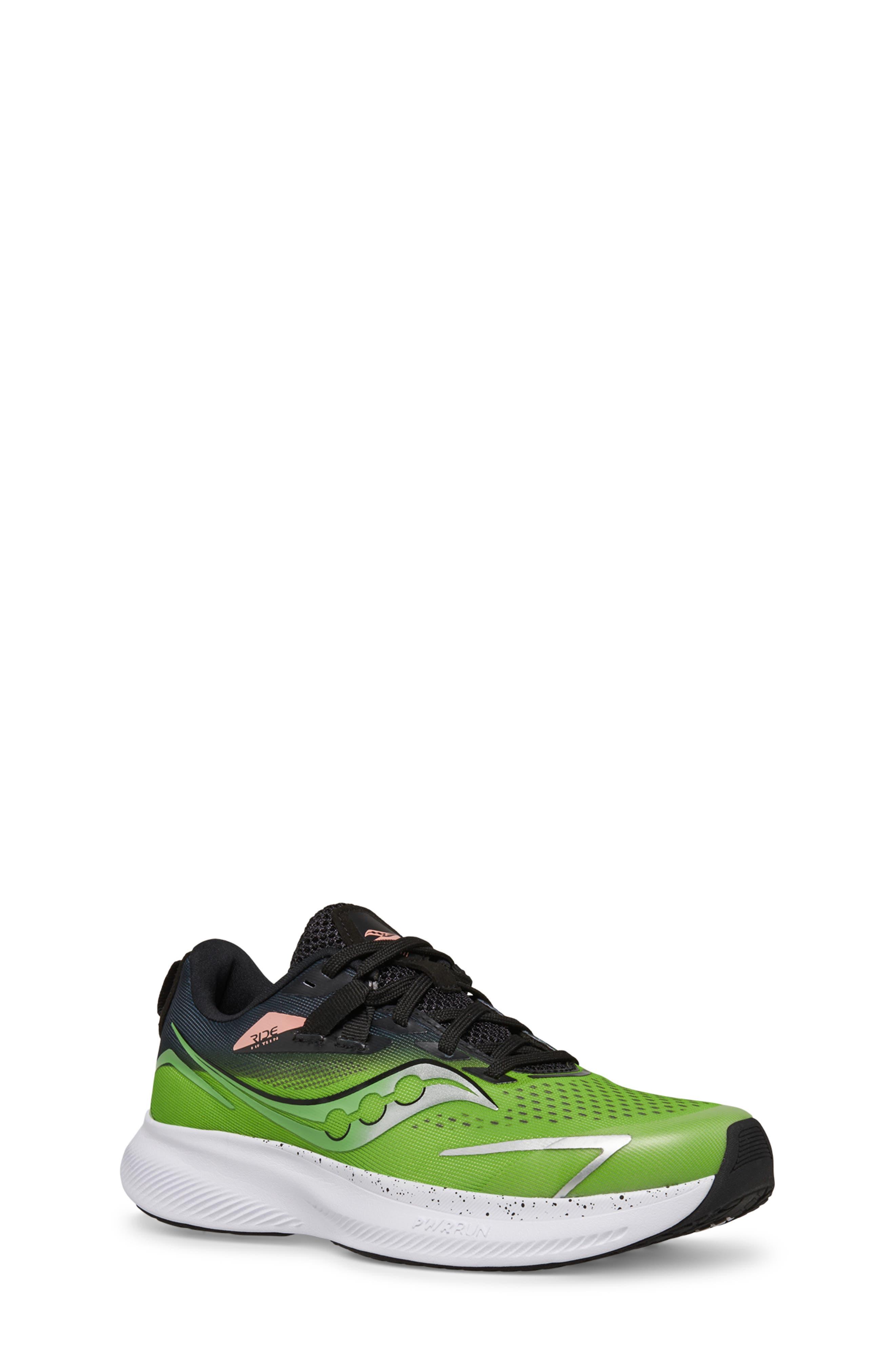 Saucony Ride 15 Running Sneaker in Green | Lyst