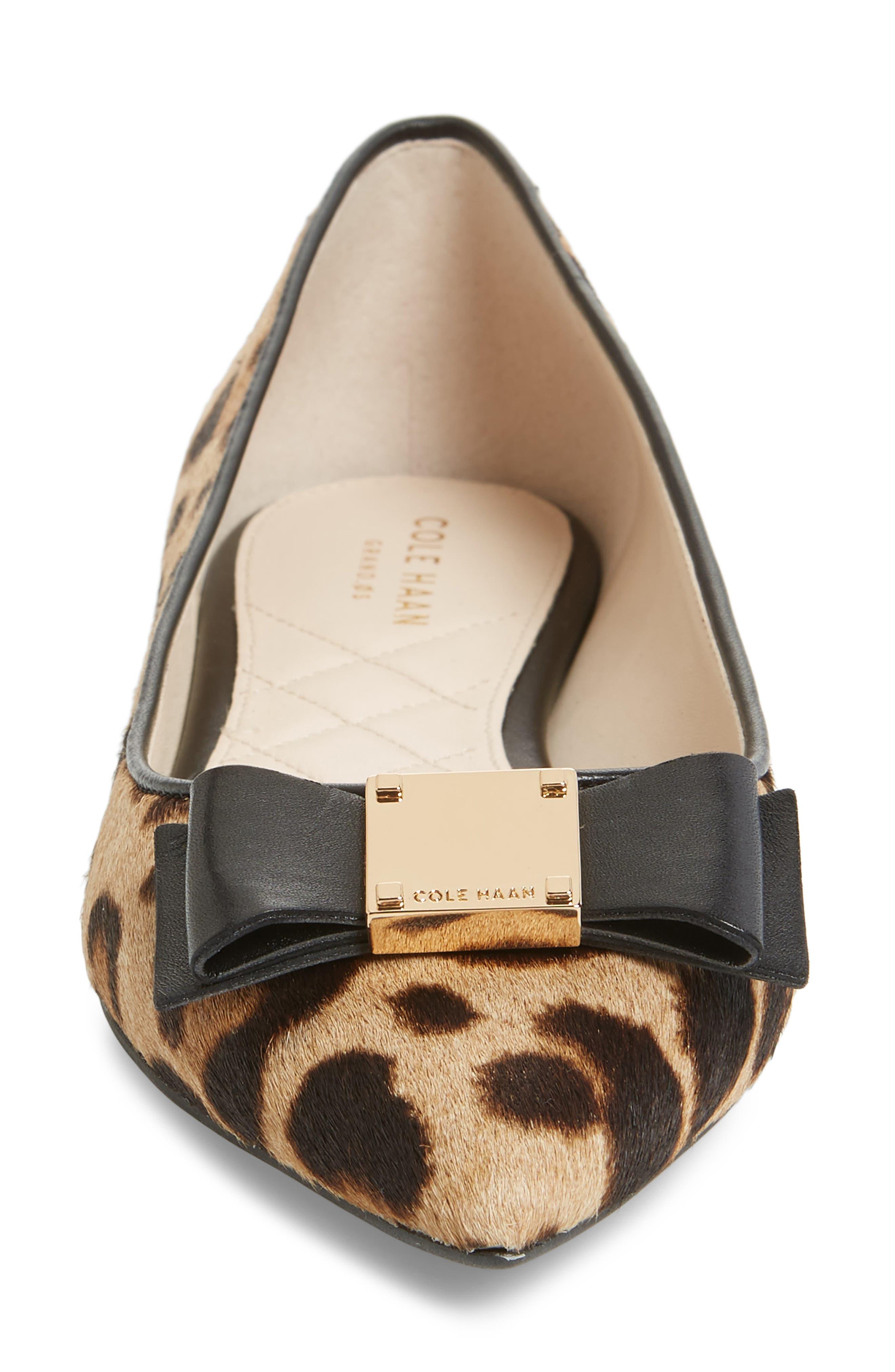 Cole haan clearance calf hair flats