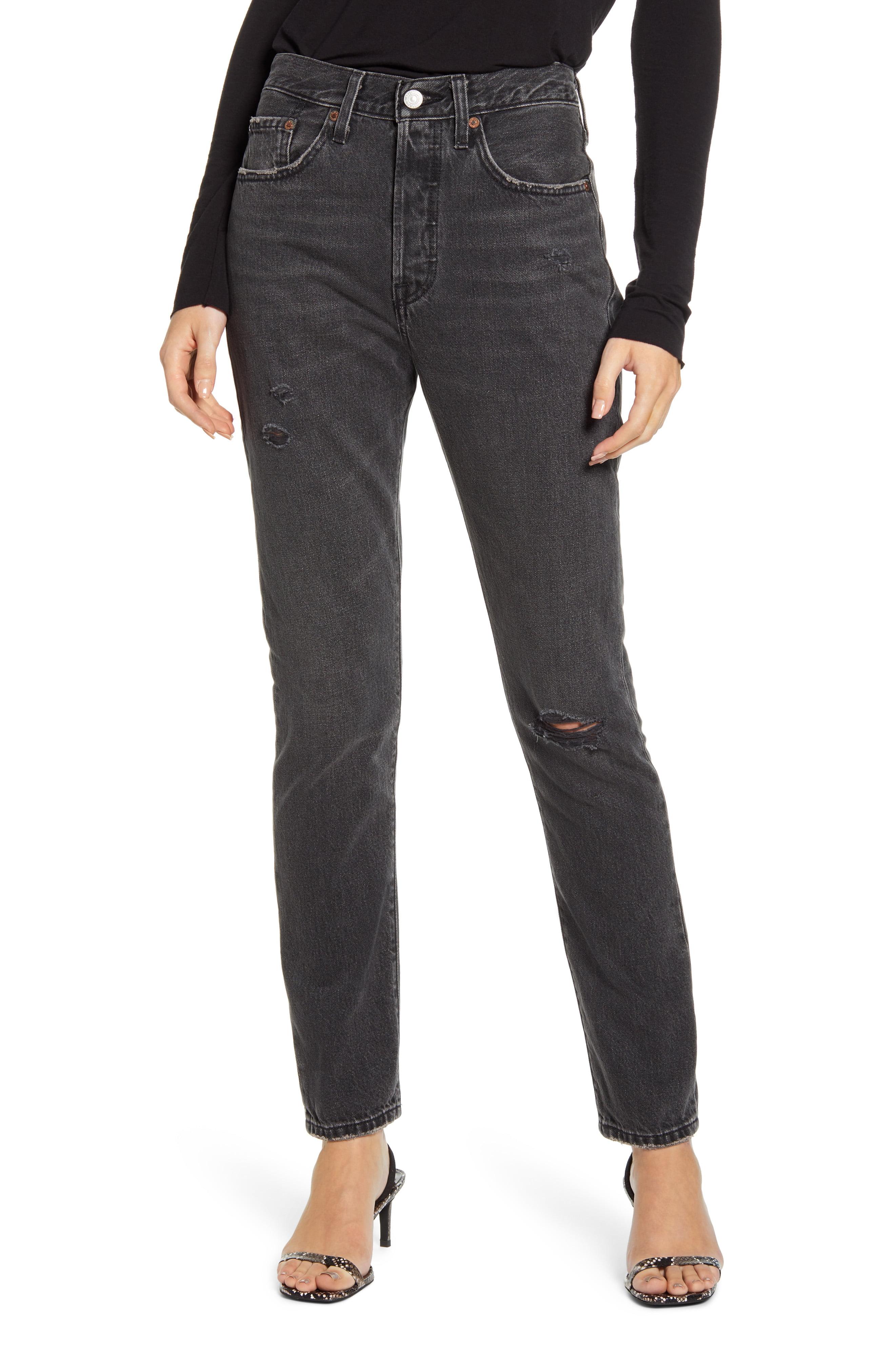 womens black 501 levis