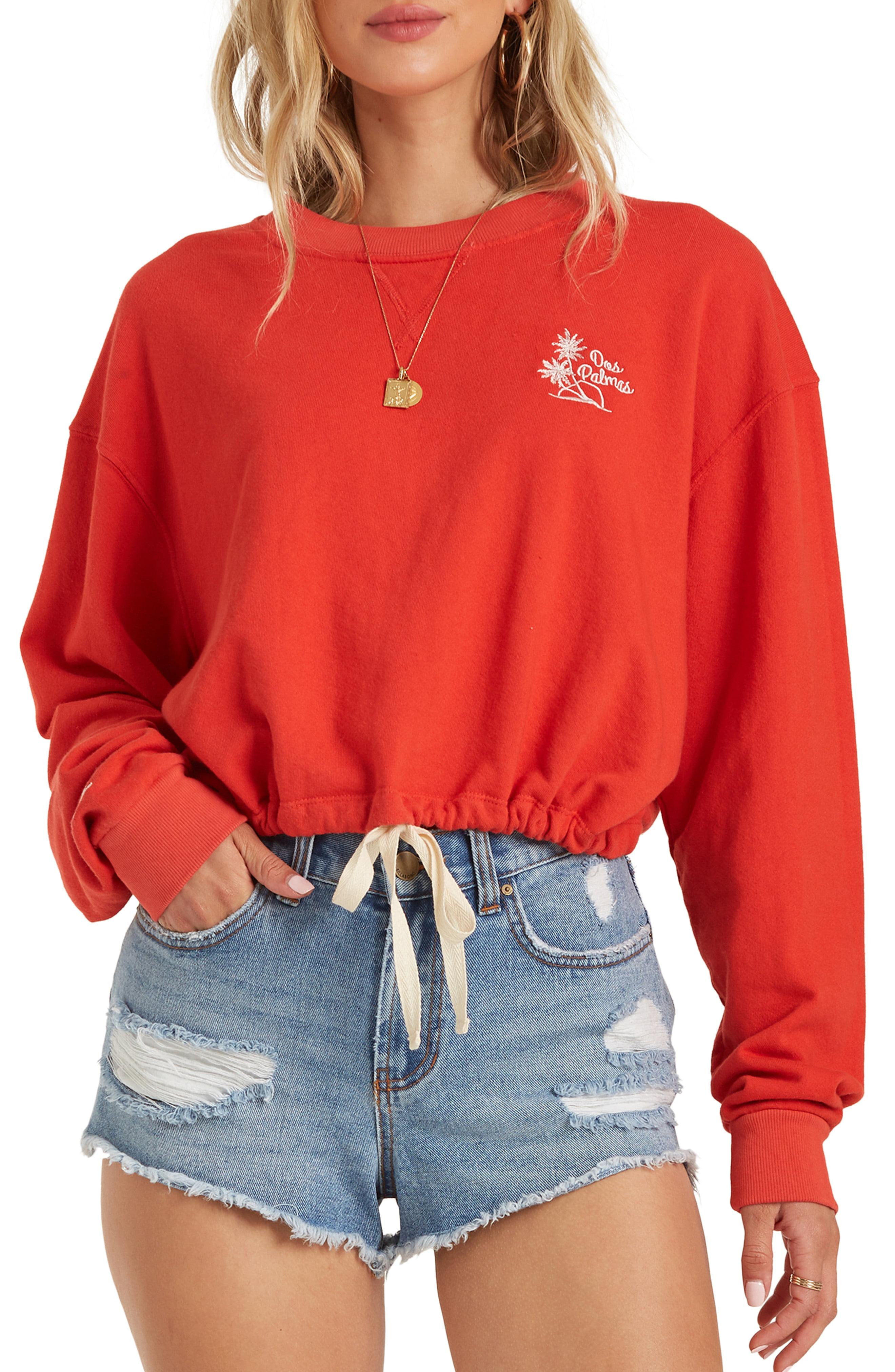 billabong sun shrunk sweatshirt