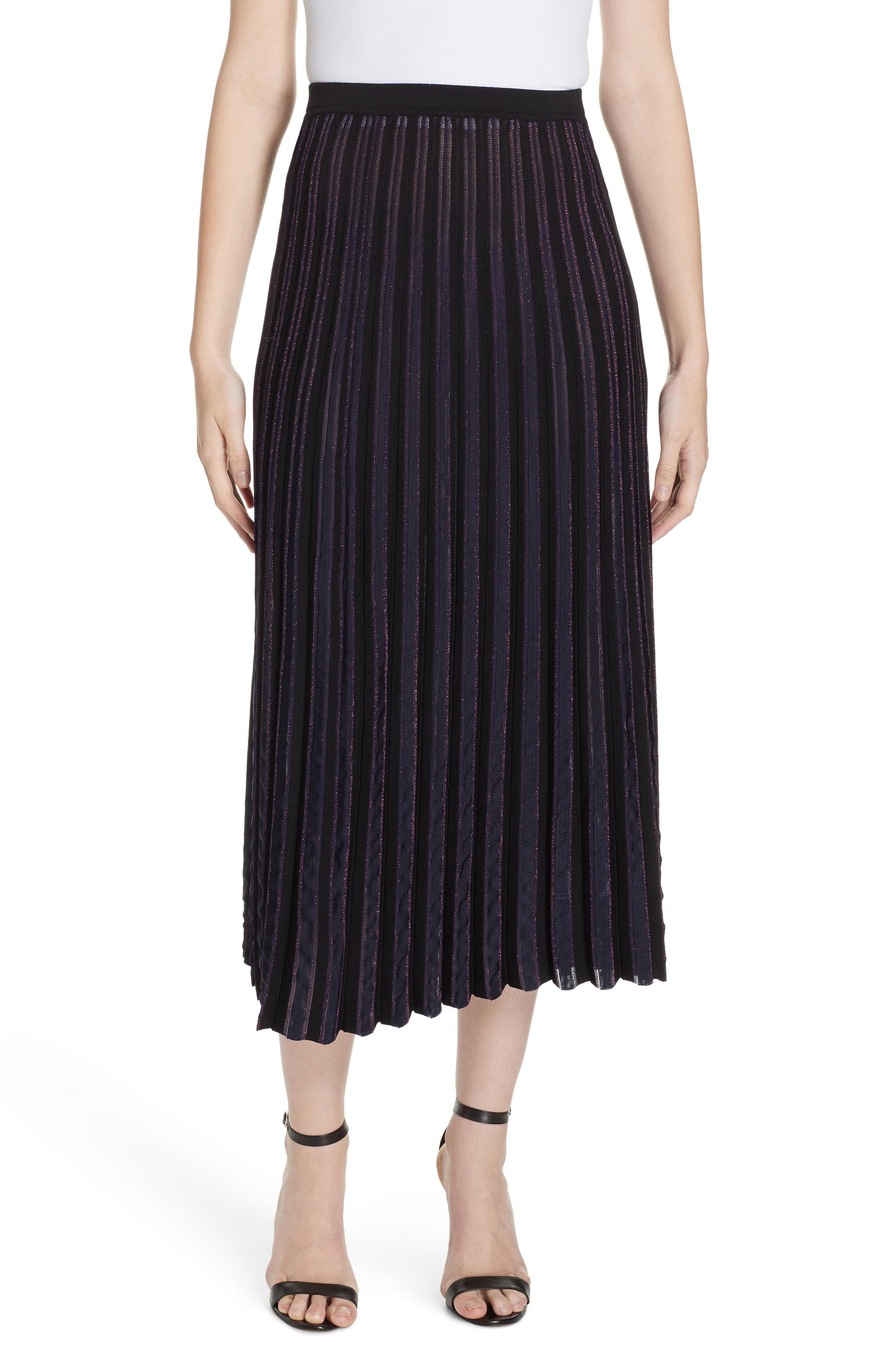 black suedette mini skirt