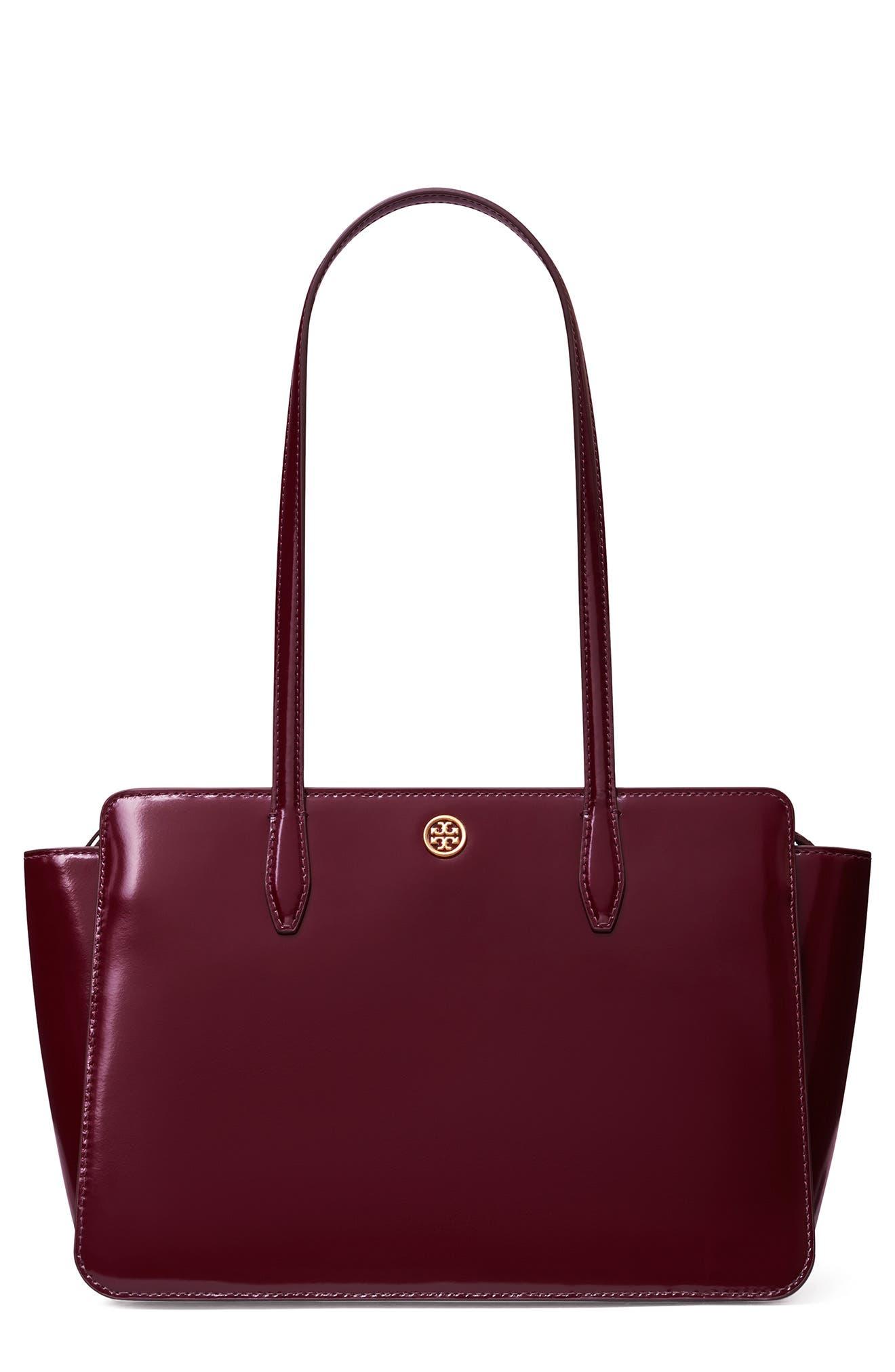 Tory Burch Small Robinson spazzolato satchel bag - ShopStyle