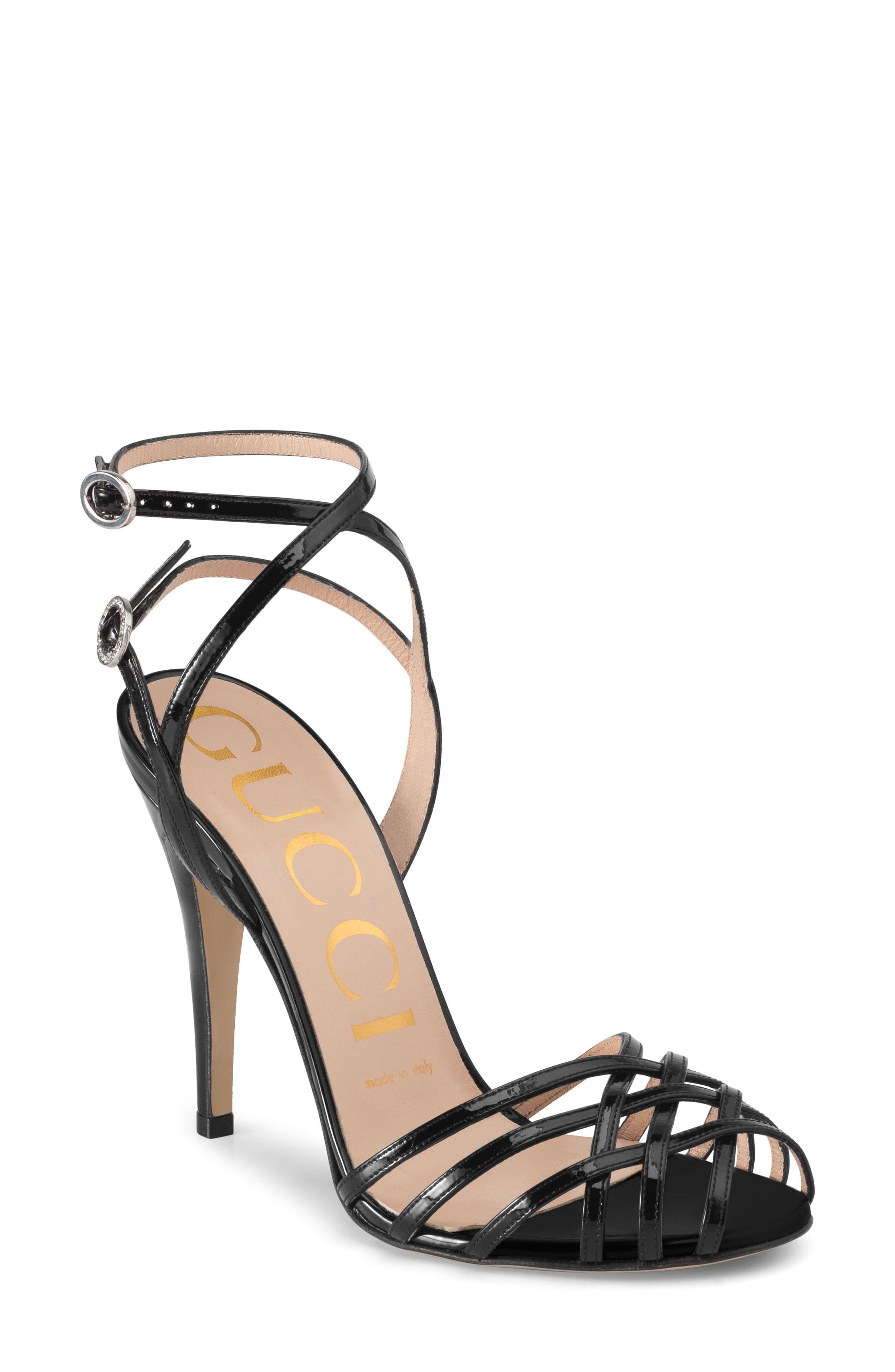 Gucci Draconia Ankle Strap Sandal in 