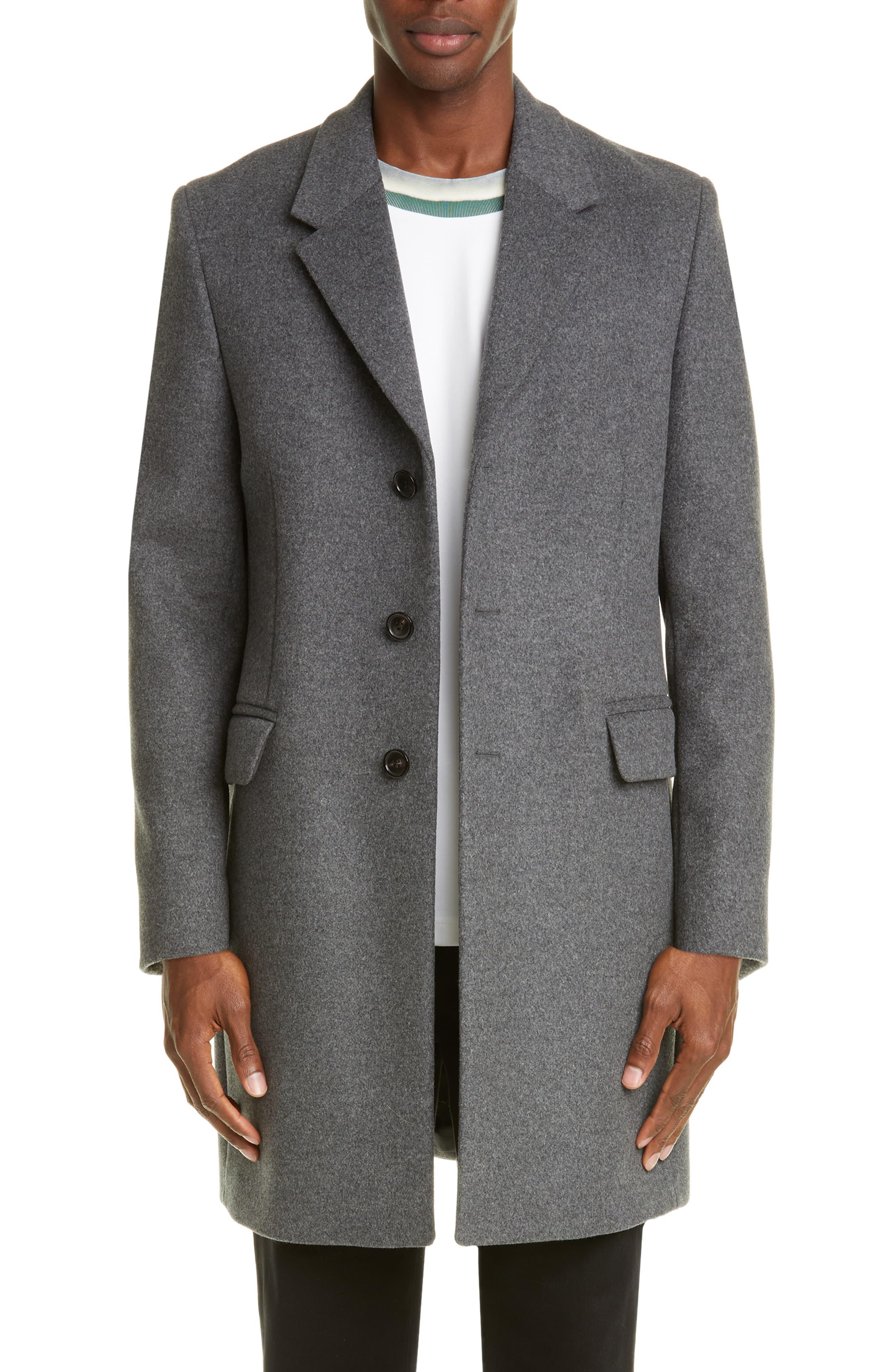 acne studios grey coat