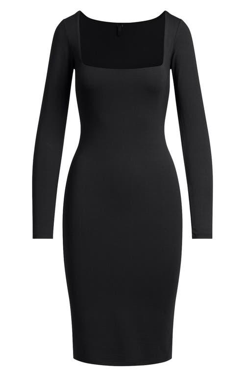 knee length dresses for ladies SKIMS Soft Lounge Long Sleeve Dress