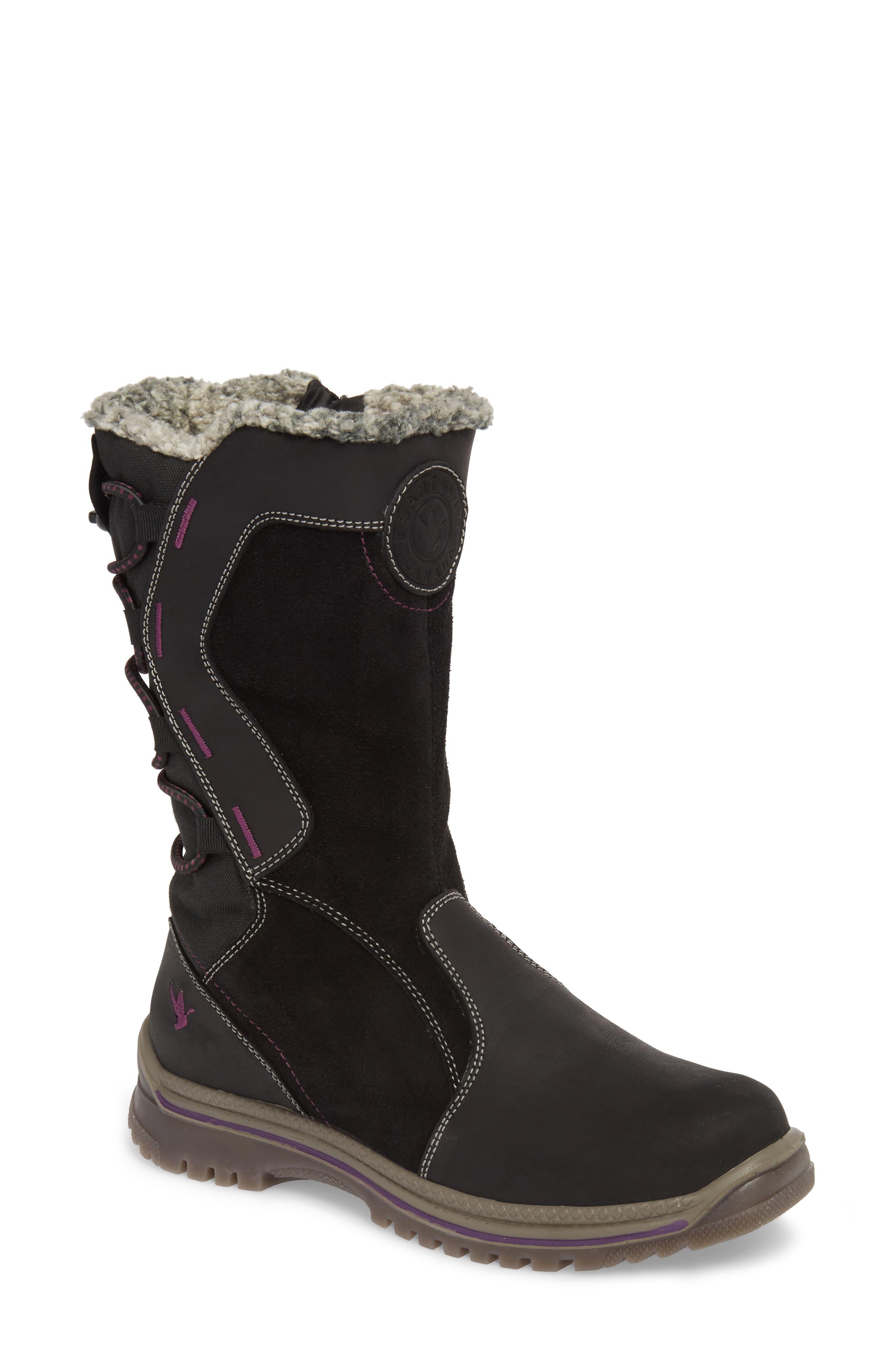 santana canada waterproof and insulated tall winter boots
