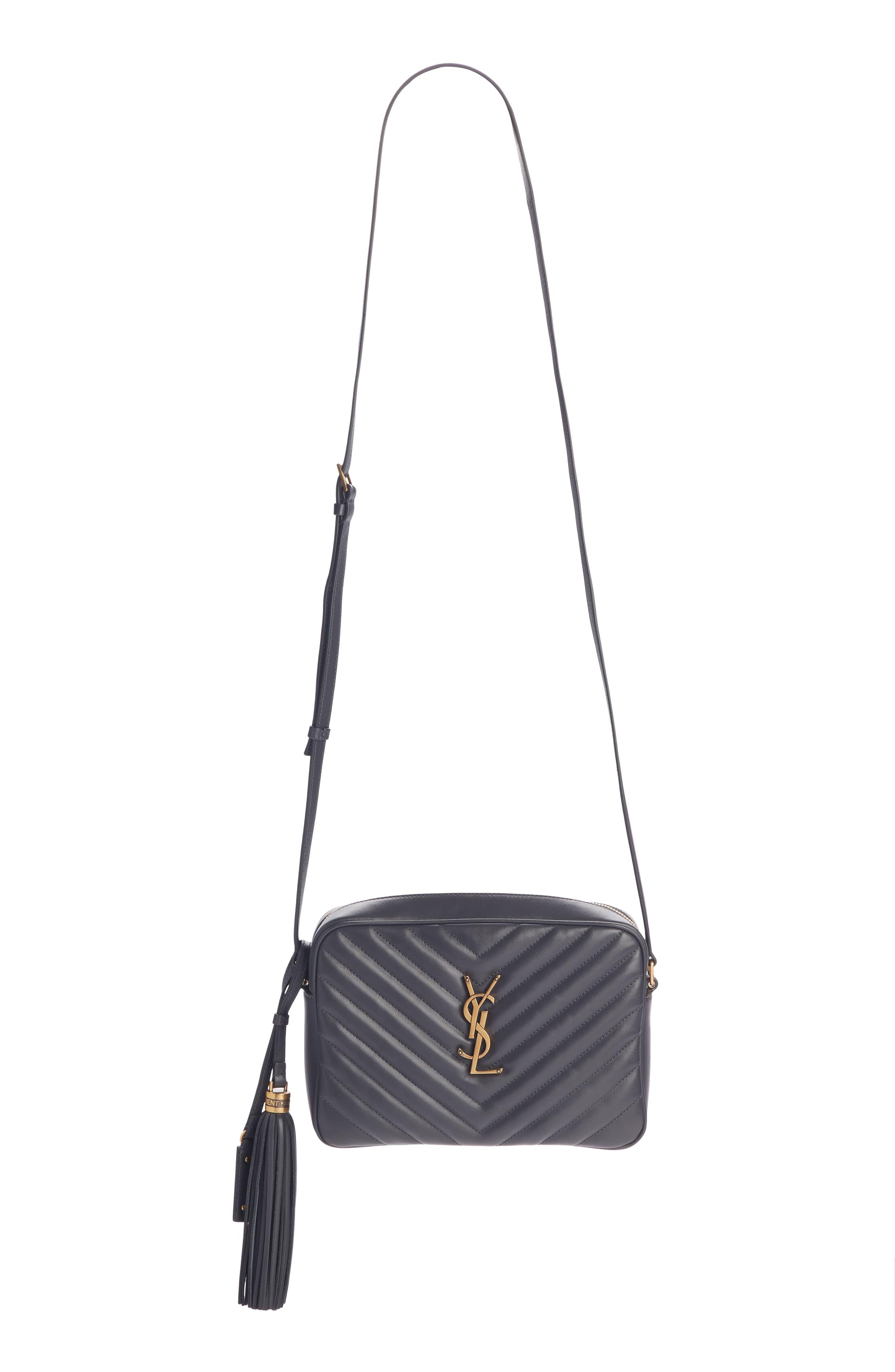 ysl camera bag black