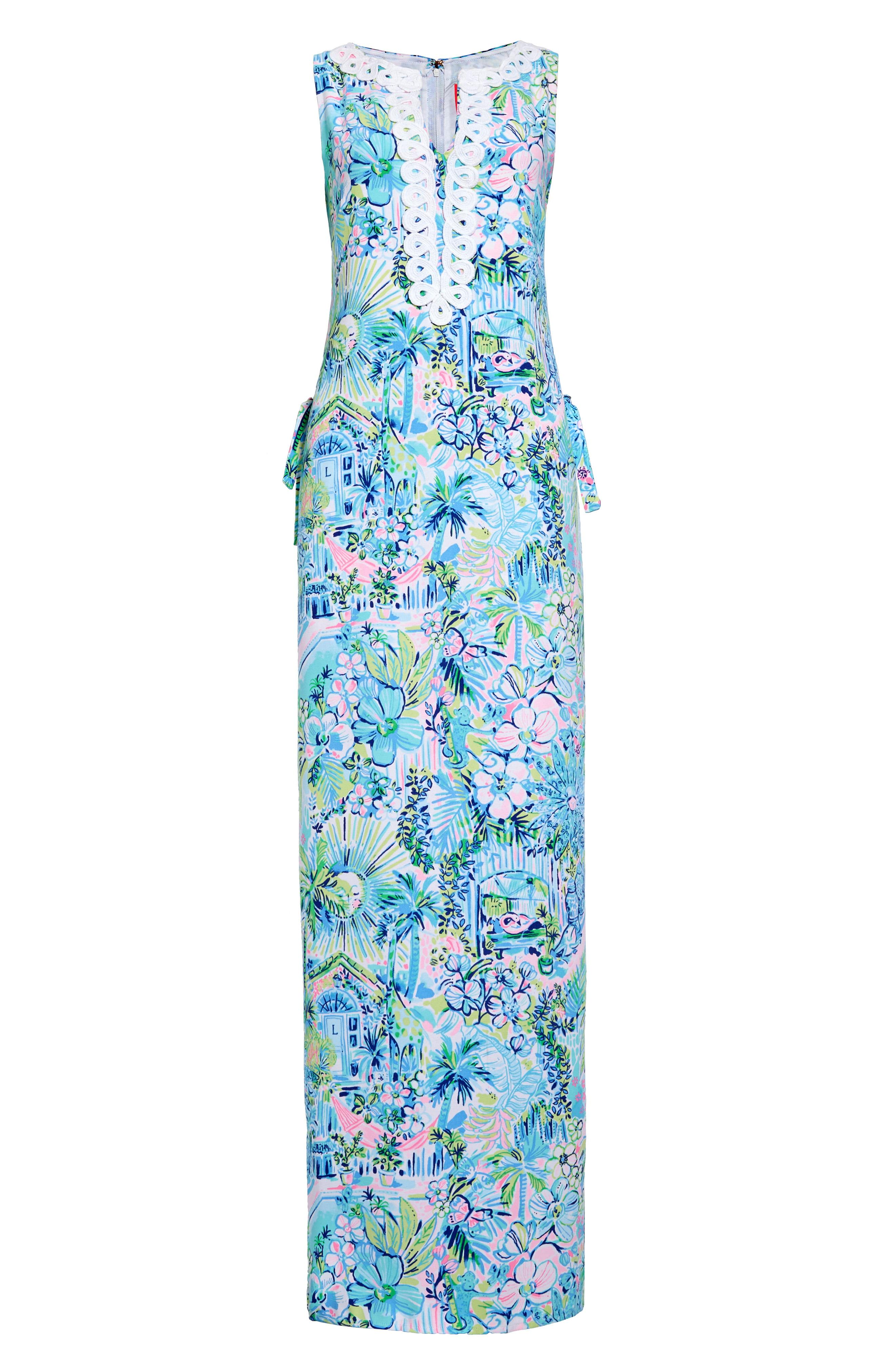 Lilly Pulitzer Lilly Pulitzer Donna Sleeveless Maxi Romper in Blue - Lyst