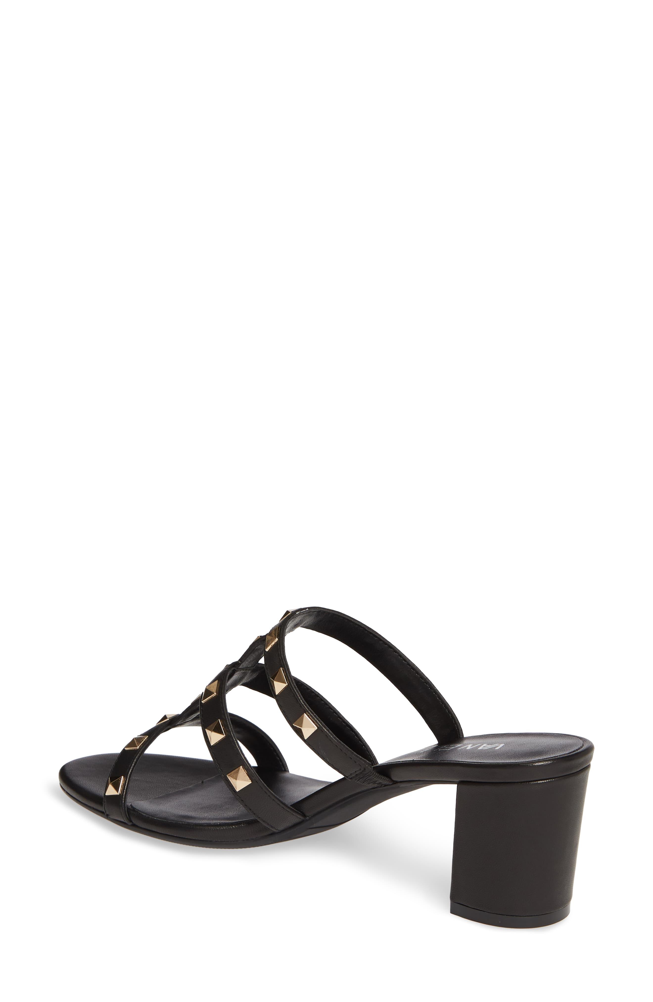 vaneli mayda studded slide sandal