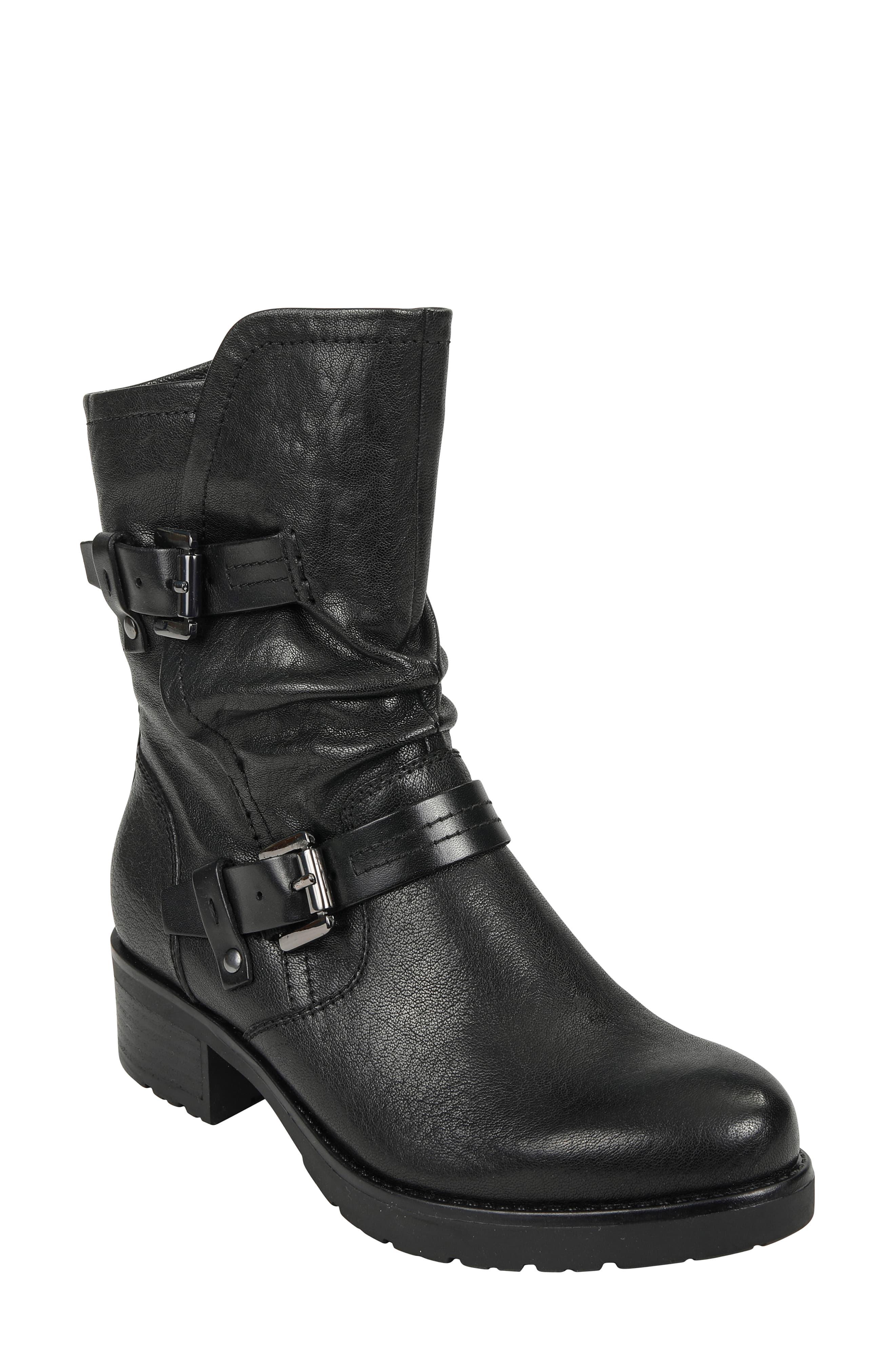Earth Leather Earth Talus Boot in Black - Lyst
