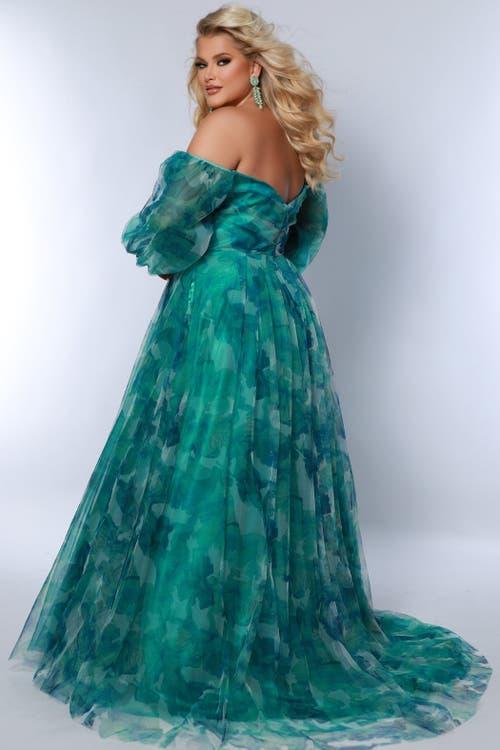 strapless grad dress Lady Black Tie - Alexis Gown - Satin & Lace Strapless Fitted Gown