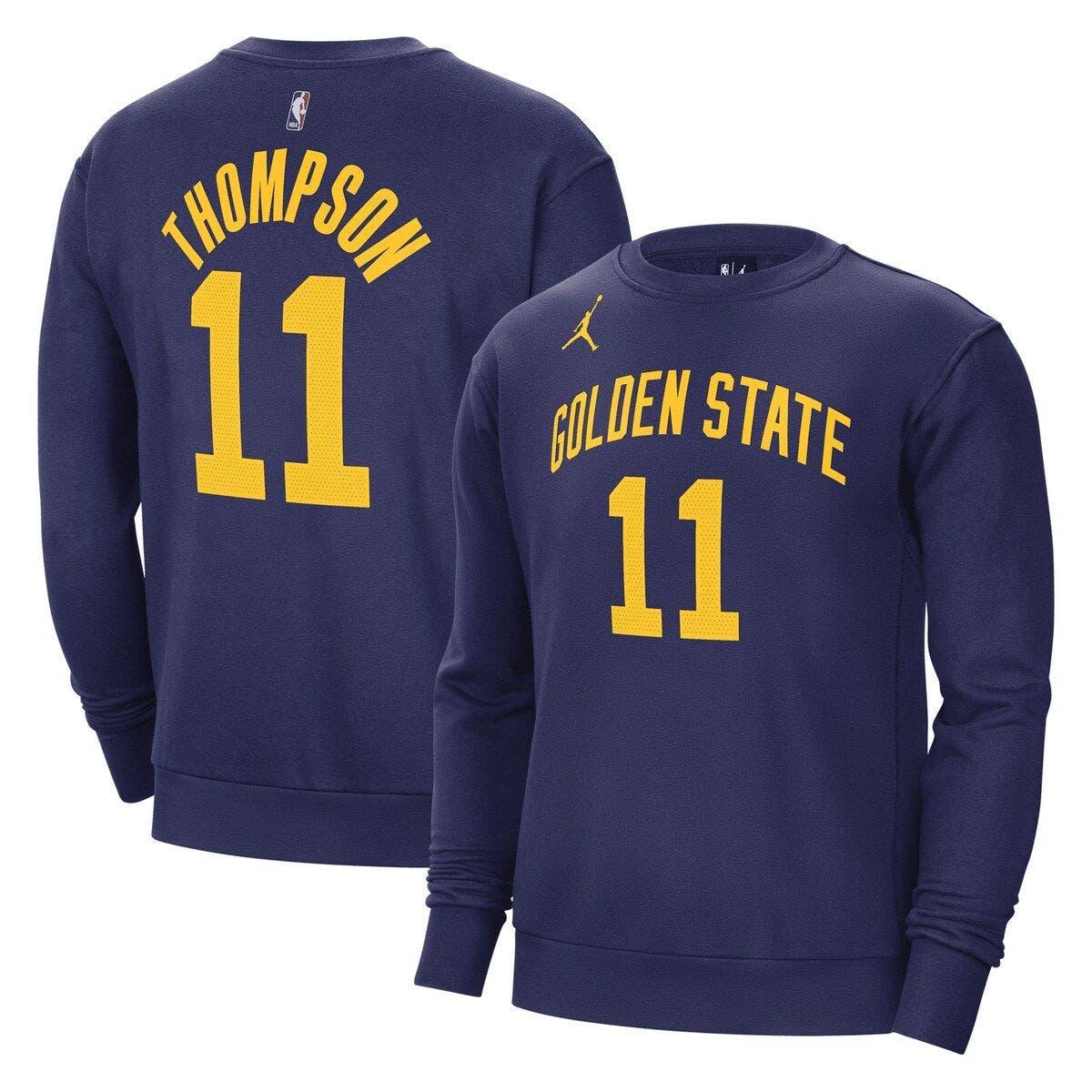 Nike Klay Thompson Golden State Warriors Statement Name & Number