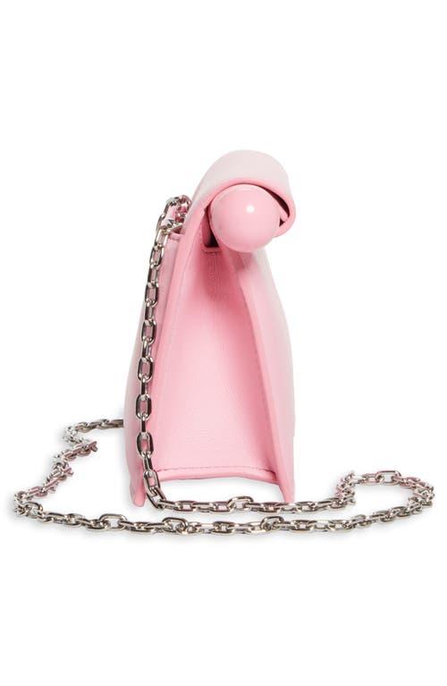 Jacquemus La Petite Pochette Rond Carré Clutch in Pink | Lyst