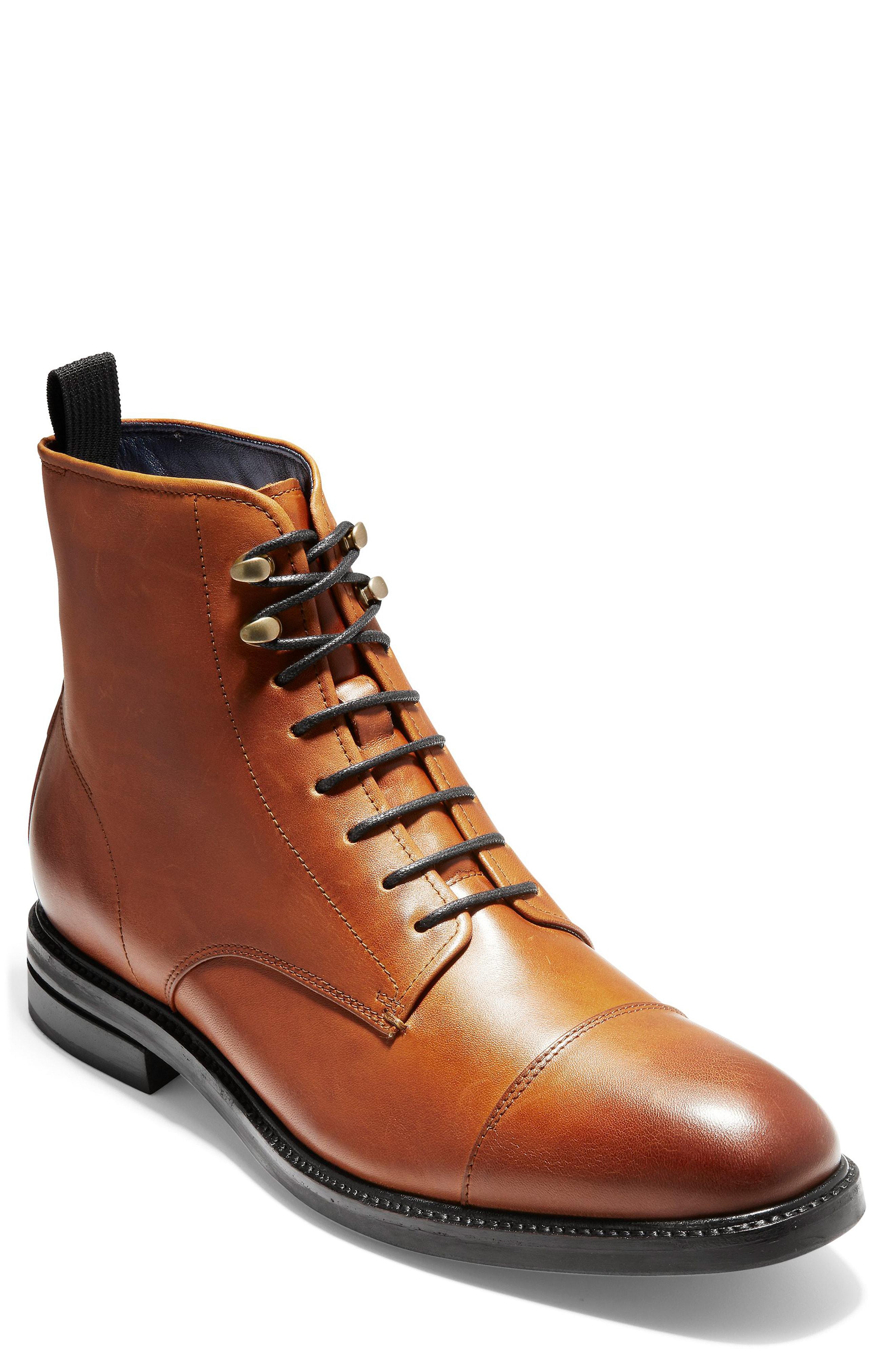 cole haan original grand cap toe boot