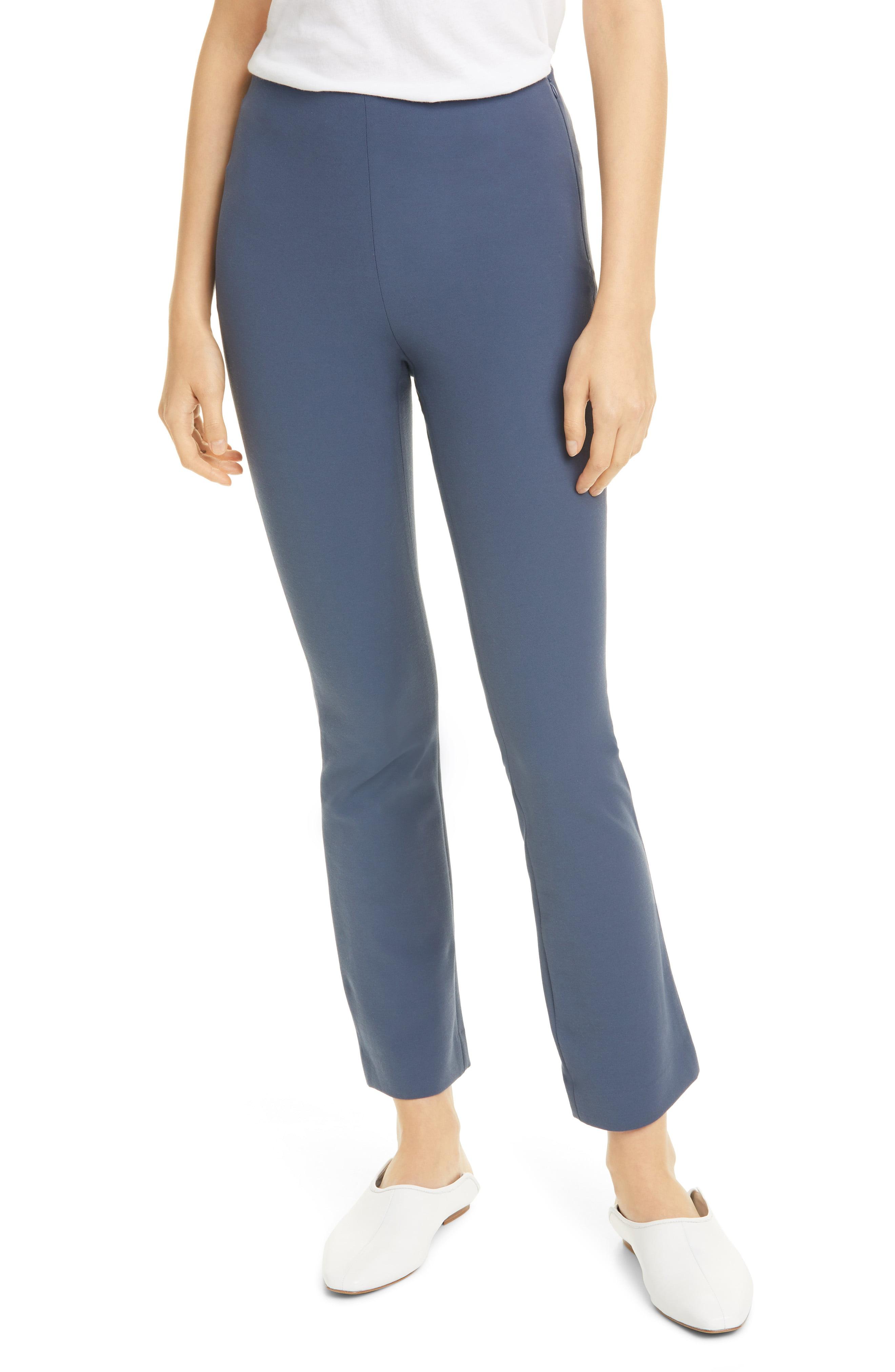 vince flat front crop trousers