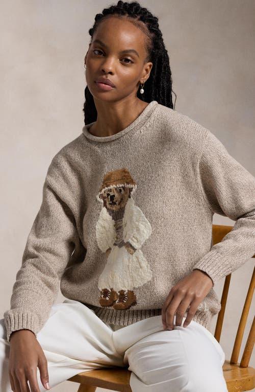 Polo Ralph Lauren Creamy Bear Intarsia Roll Neck Sweater | Lyst Polo Ralph Lauren Creamy Bear Intarsia Roll Neck Sweater | Lyst