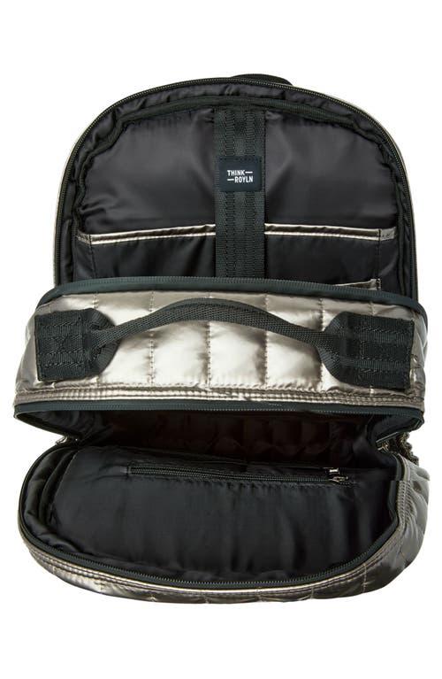 Think Royln Headliner Quilted Backpack in Gray | Lyst display picture 1