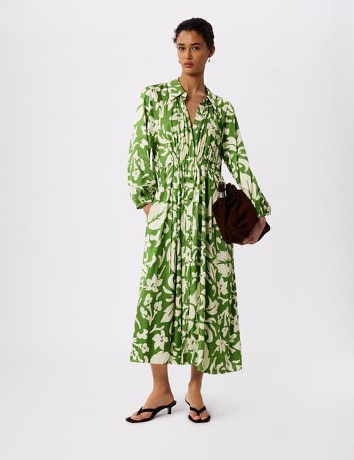 whistles green dresses Whistles Green Trapeze Dress Whistles Gloria Trapeze Dress Bloomingdale's