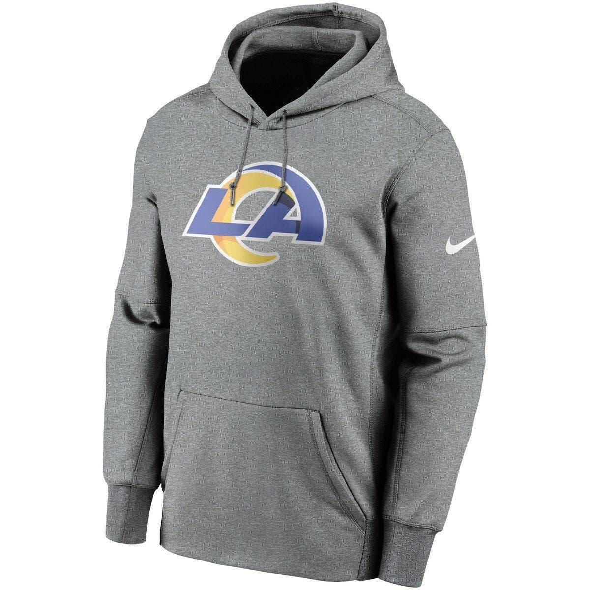 Nike Heathered Charcoal Los Angeles Rams Fan Gear Primary Logo