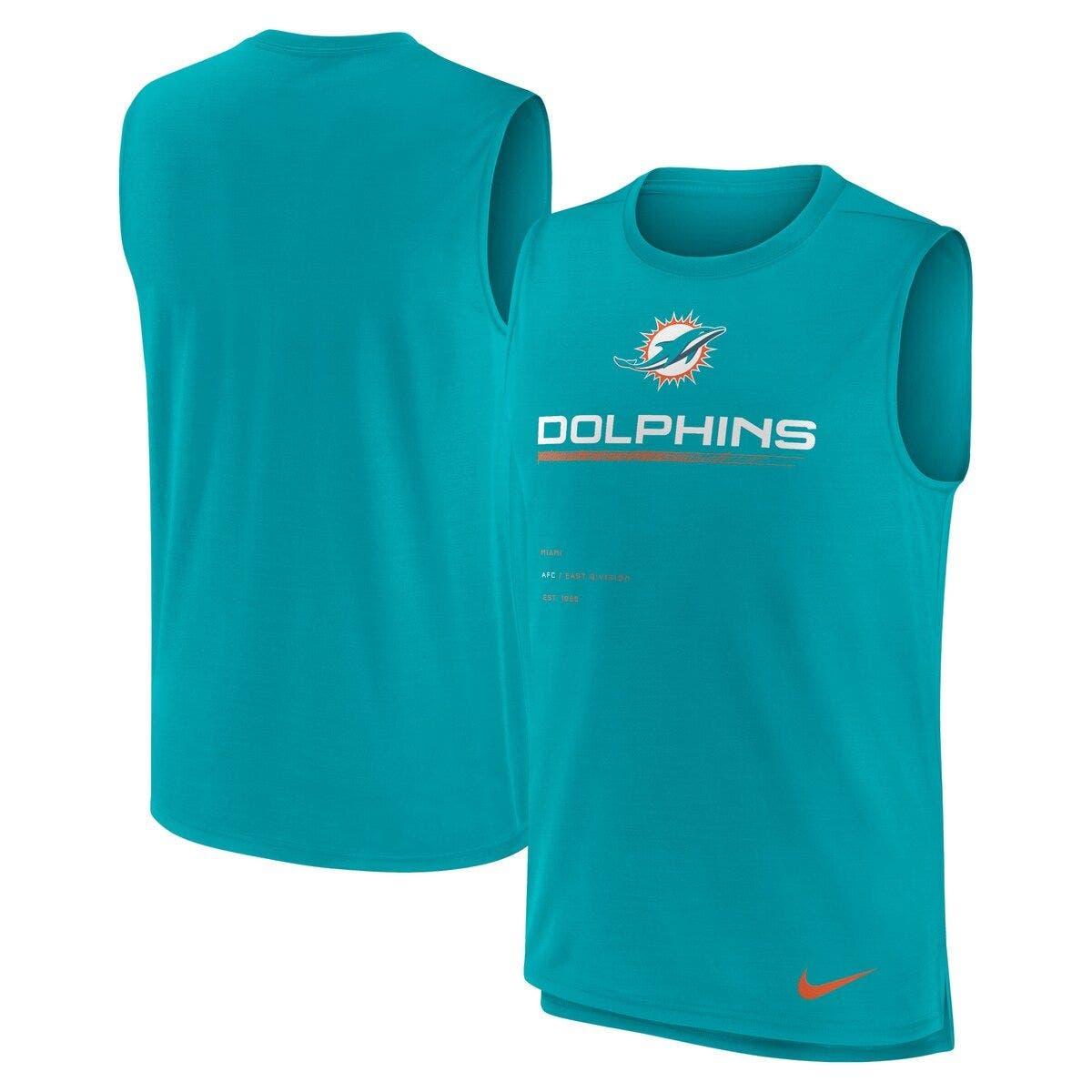 Men's Nike Xavien Howard Aqua Miami Dolphins Game Jersey Size: Medium