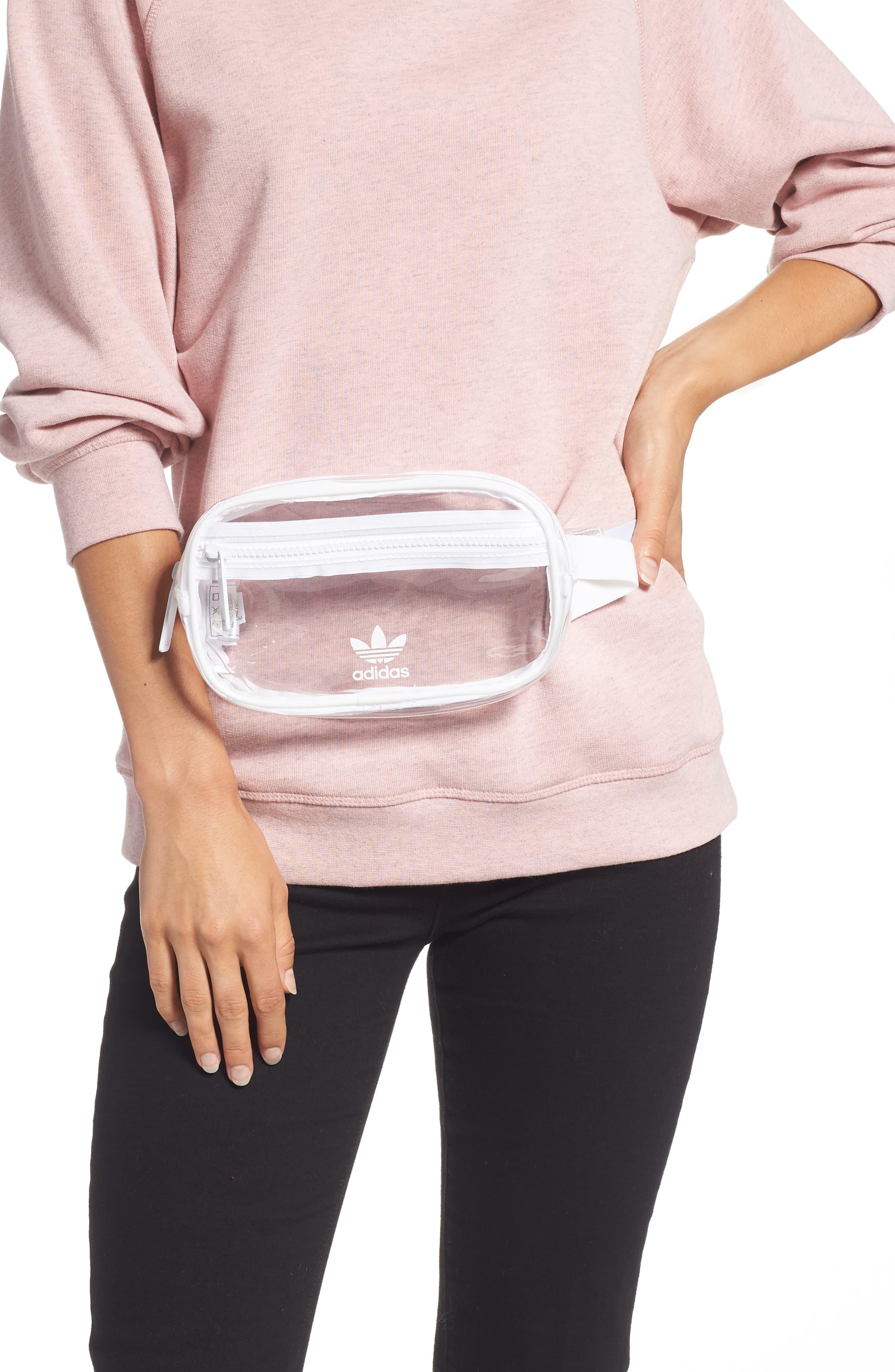 adidas originals clear belt bag
