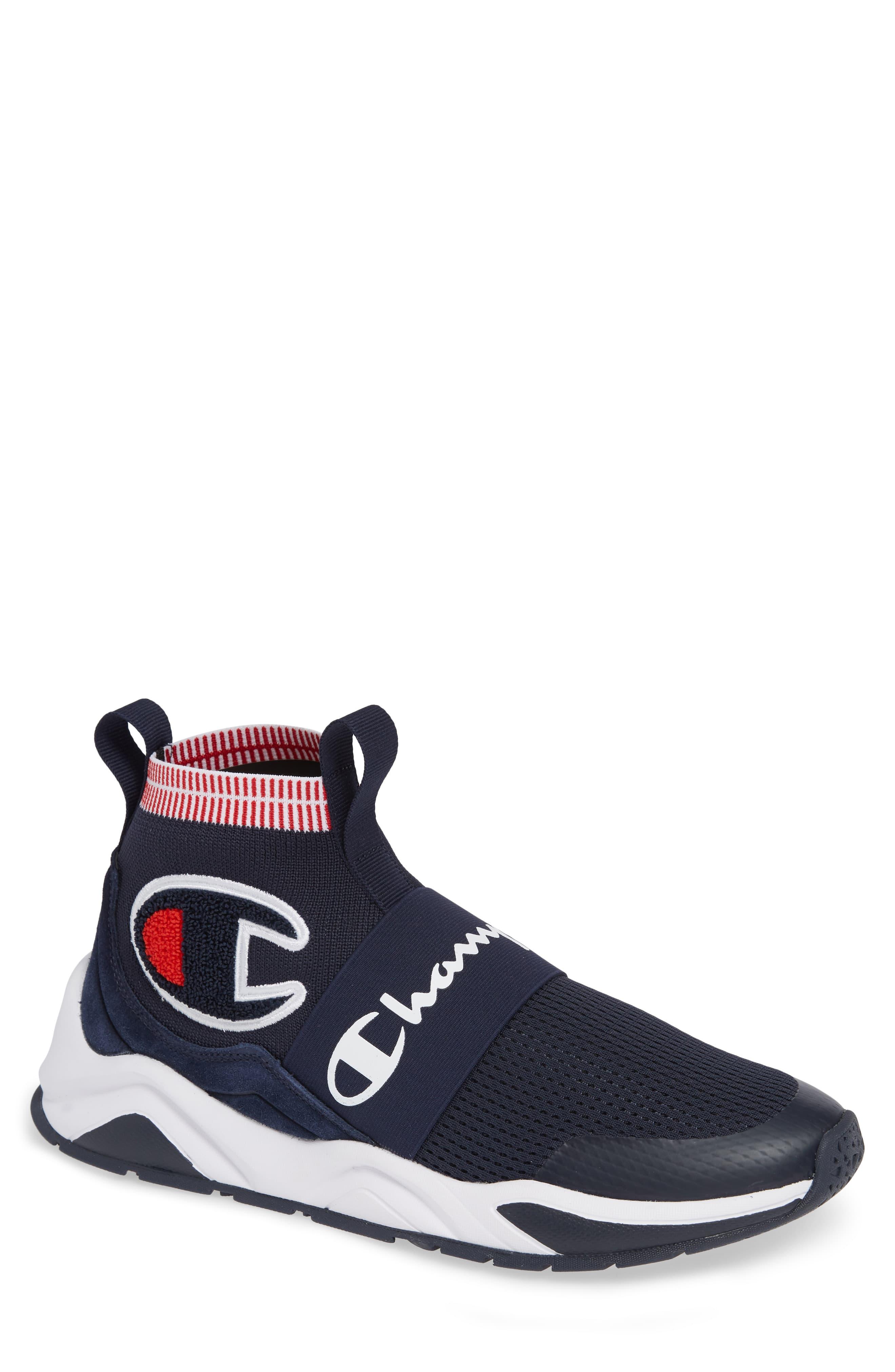 champion high top sock shoes