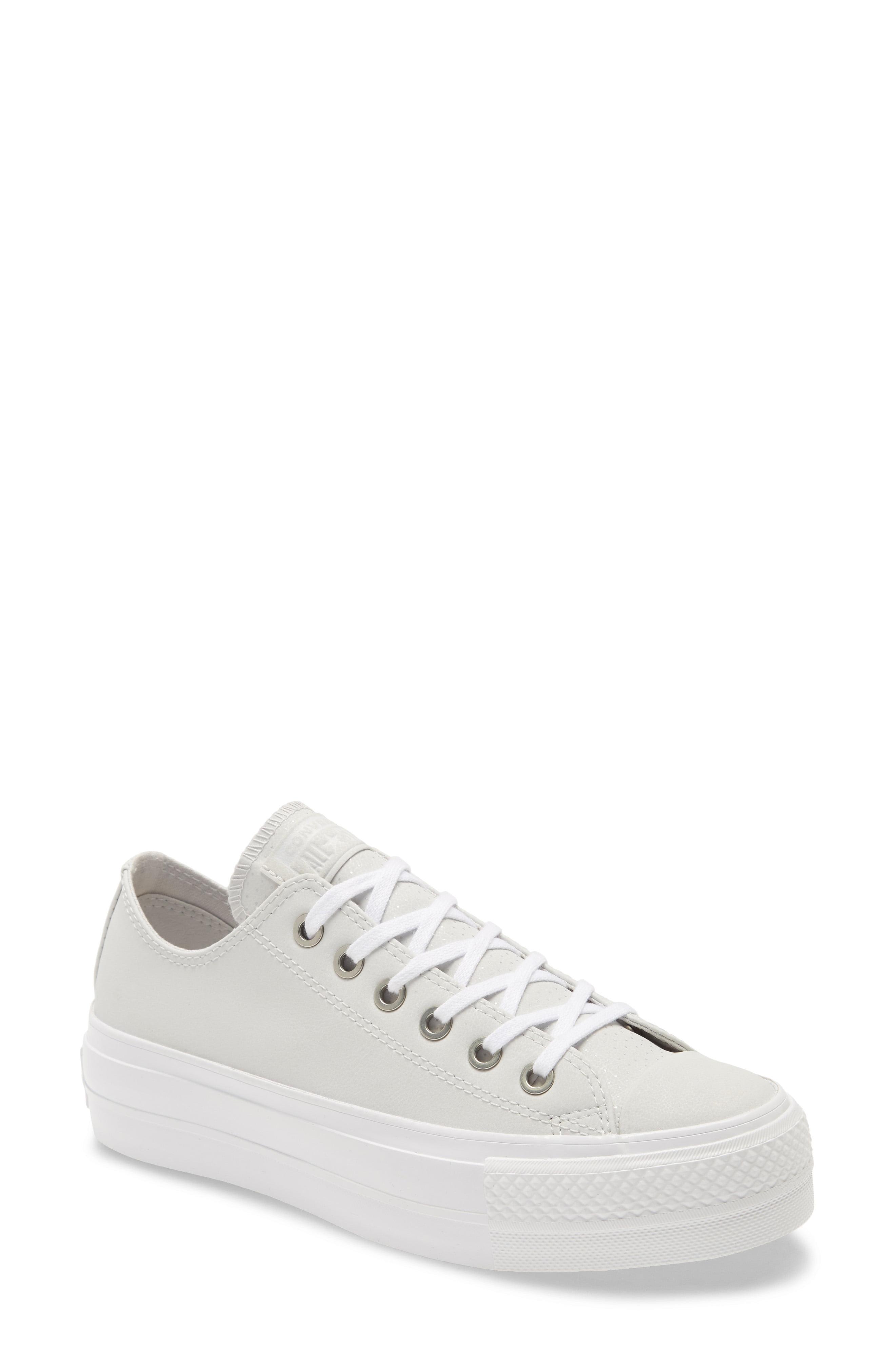 Converse Chuck Taylor All Star Lift Ox Platform Sneaker in White - Lyst
