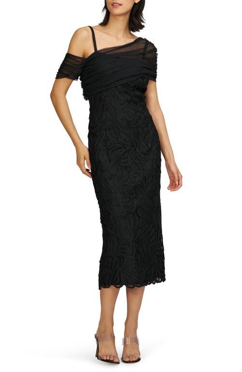 soutache embroidery sheath cocktail dress Embroidered Soutache Lace Cocktail Dress S.L. Fashions