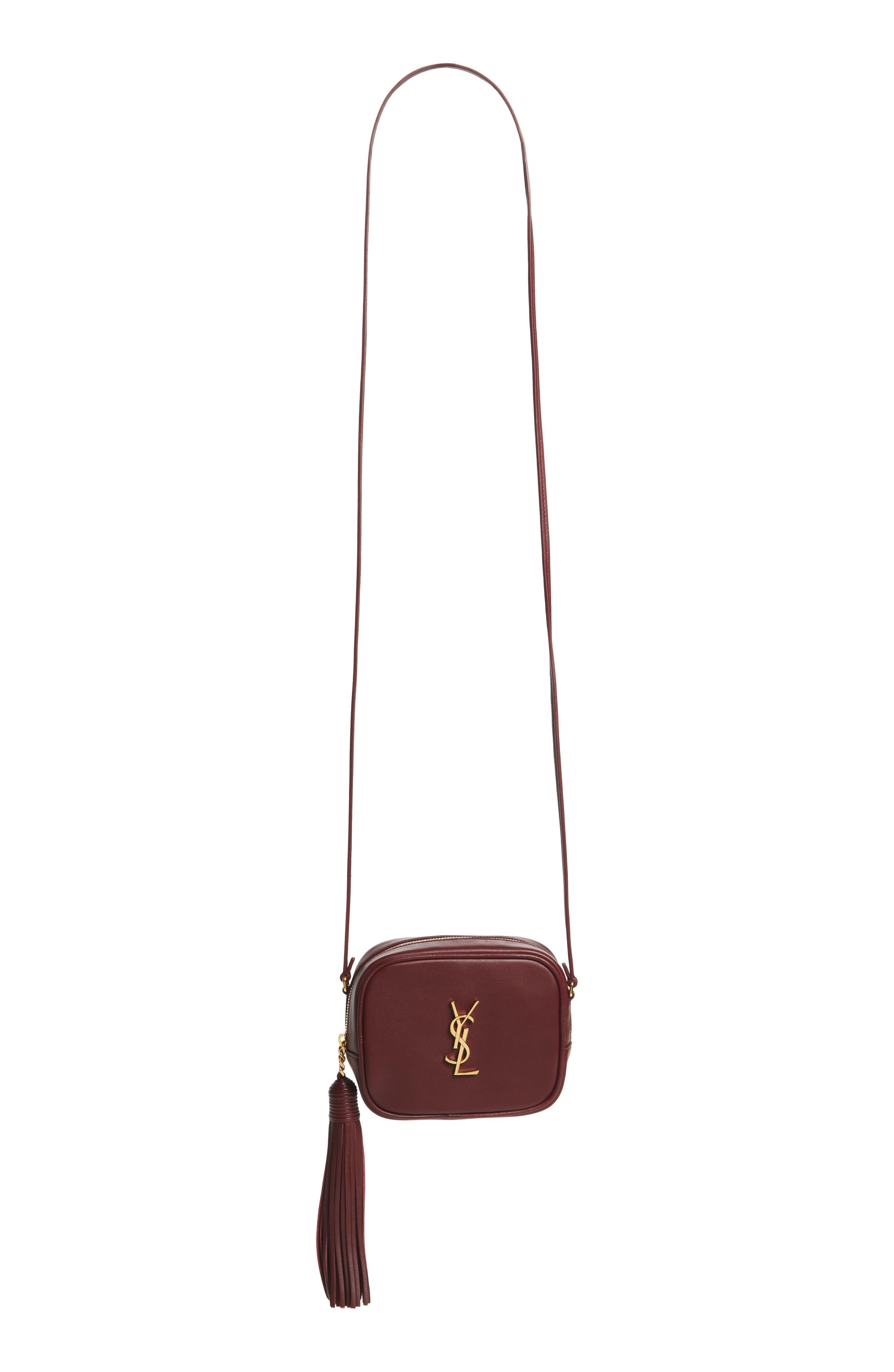 Saint Laurent monogram Mini blogger Crossbody Bag in White Lyst