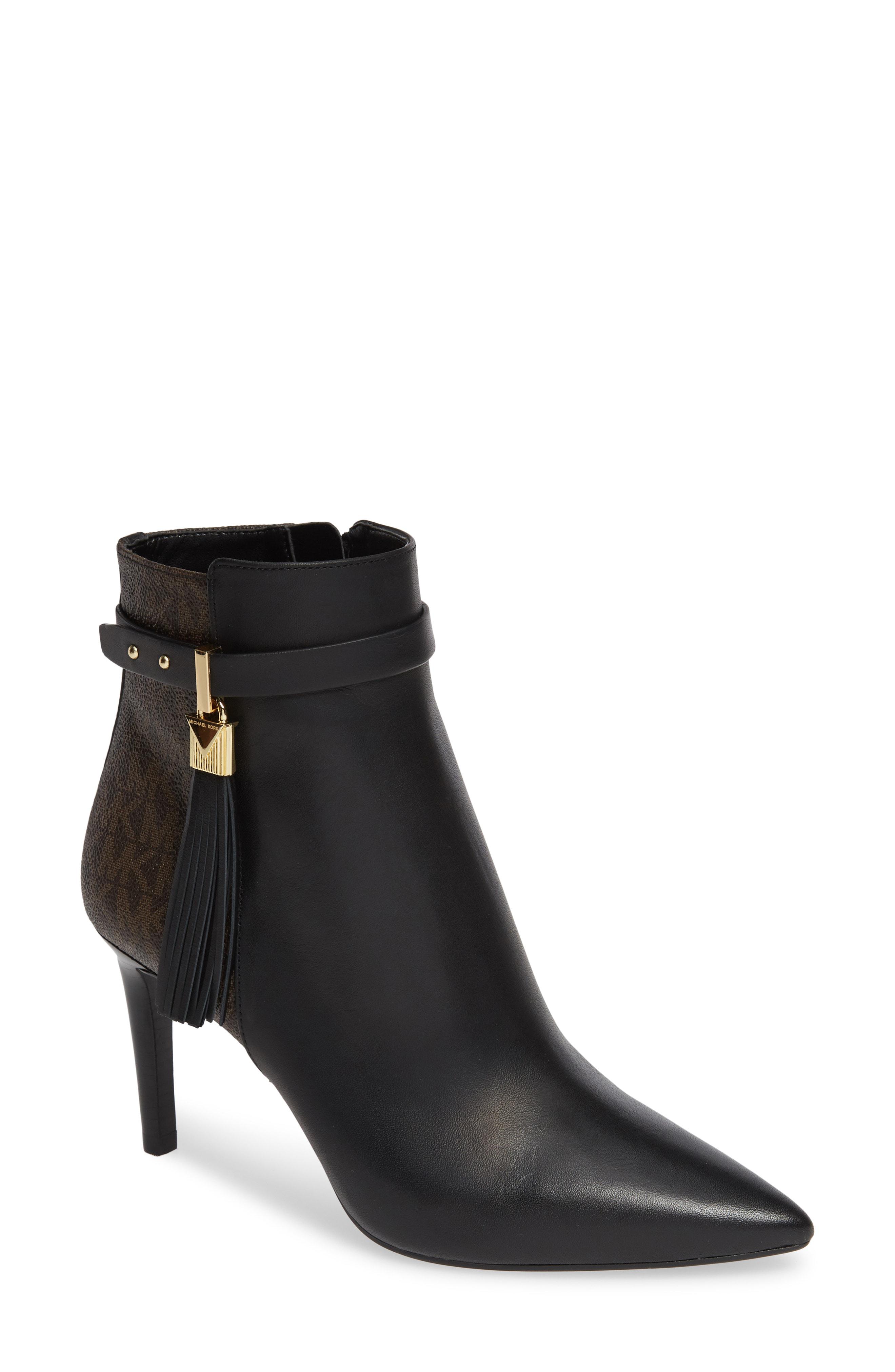 michael michael kors winslow flex booties