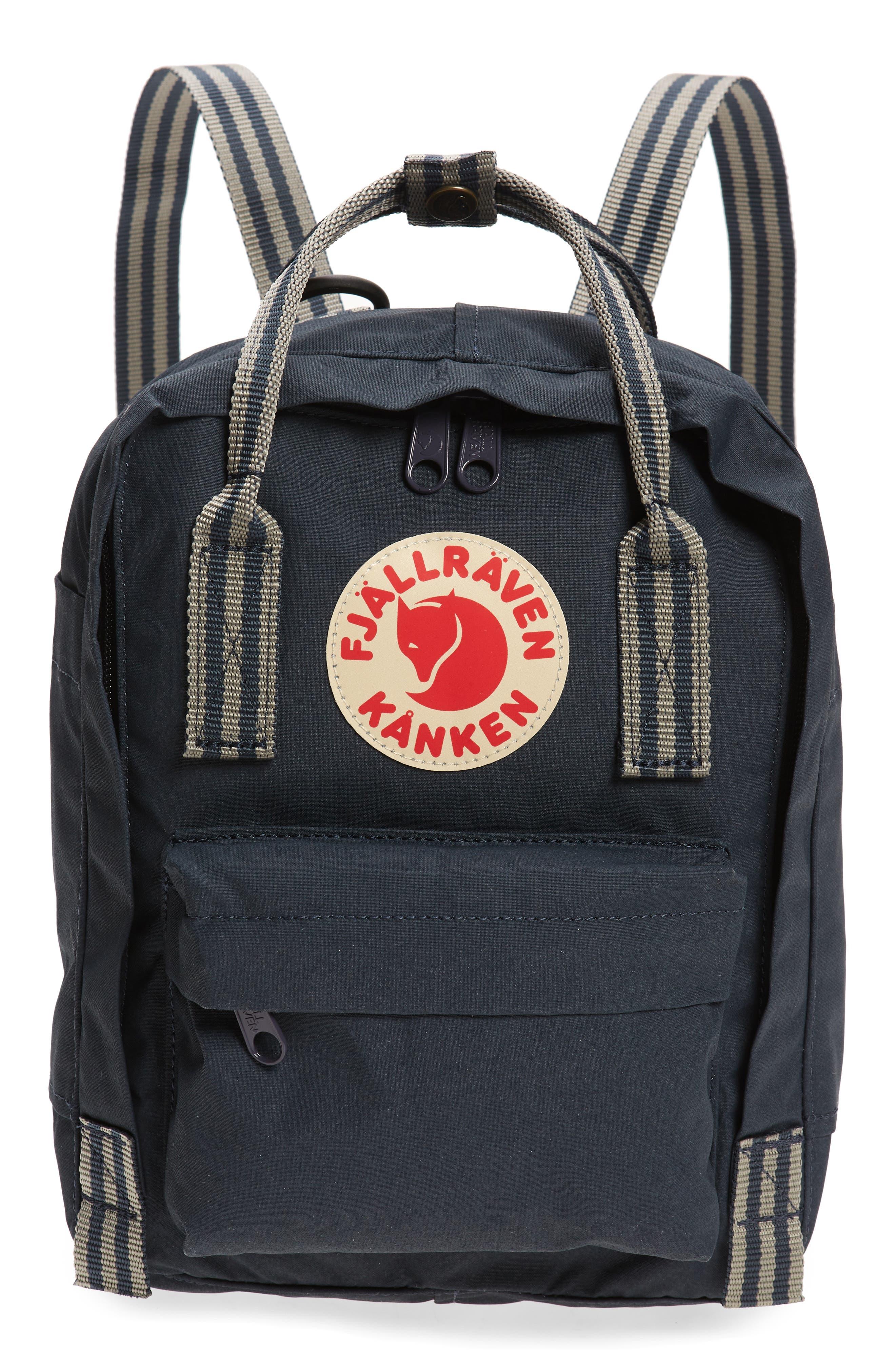 Fjallraven Mini Kånken Water Resistant Backpack in Black | Lyst