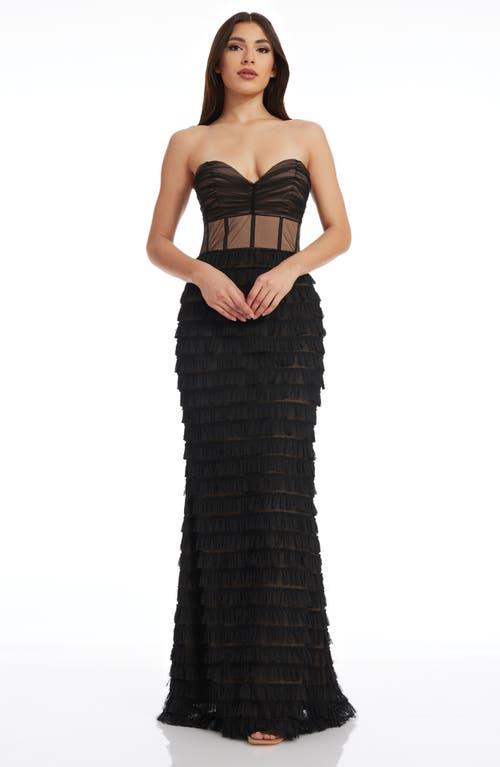 Dress the population sophia lace mermaid gown sale