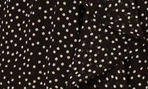 【海外限定】AdriannaPapell ドレス☆Shirred Dot Chiffon Black Amazon.com: Adrianna Papell Women's Darling DOT Shirred