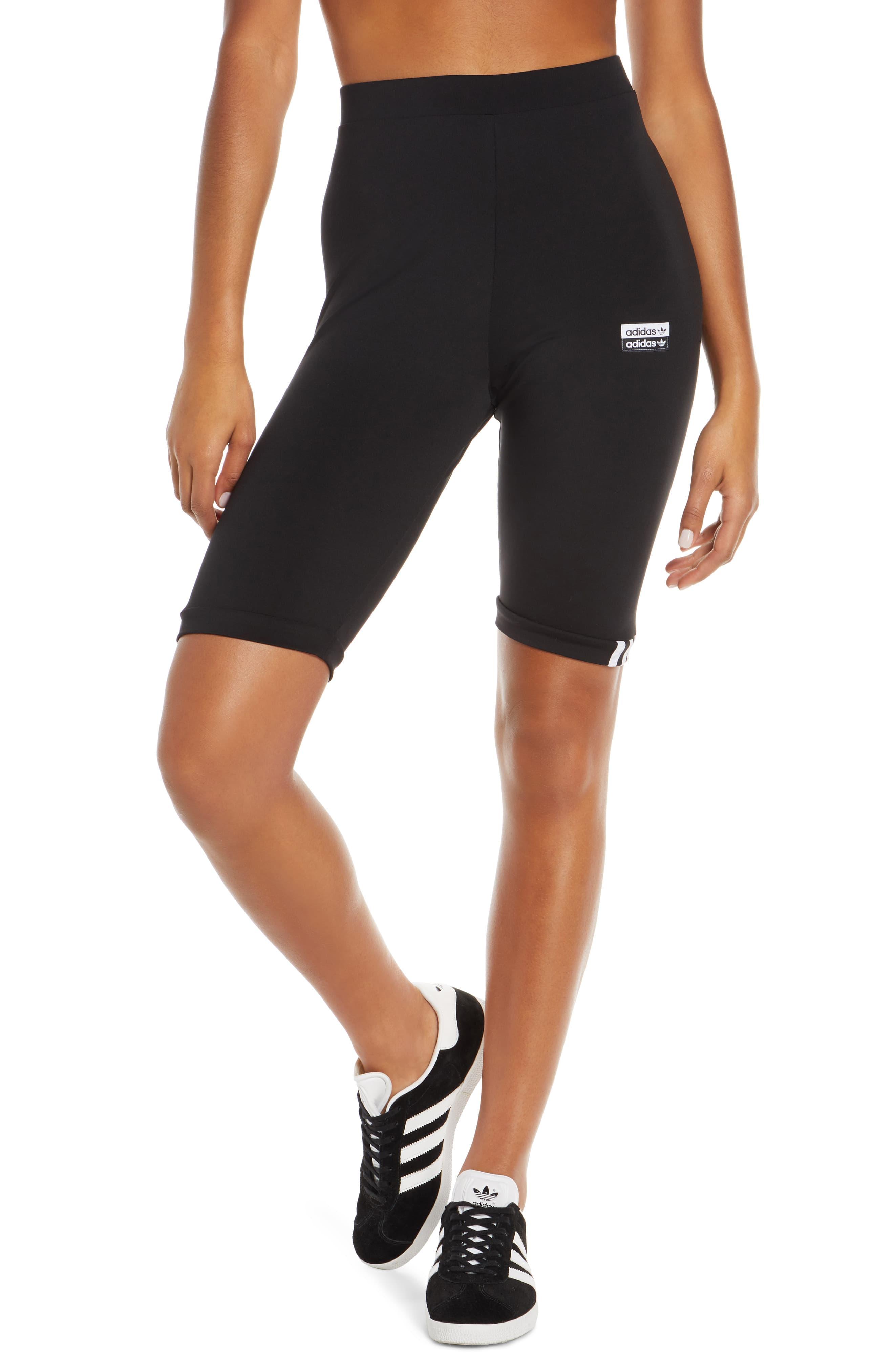 adidas black bike shorts