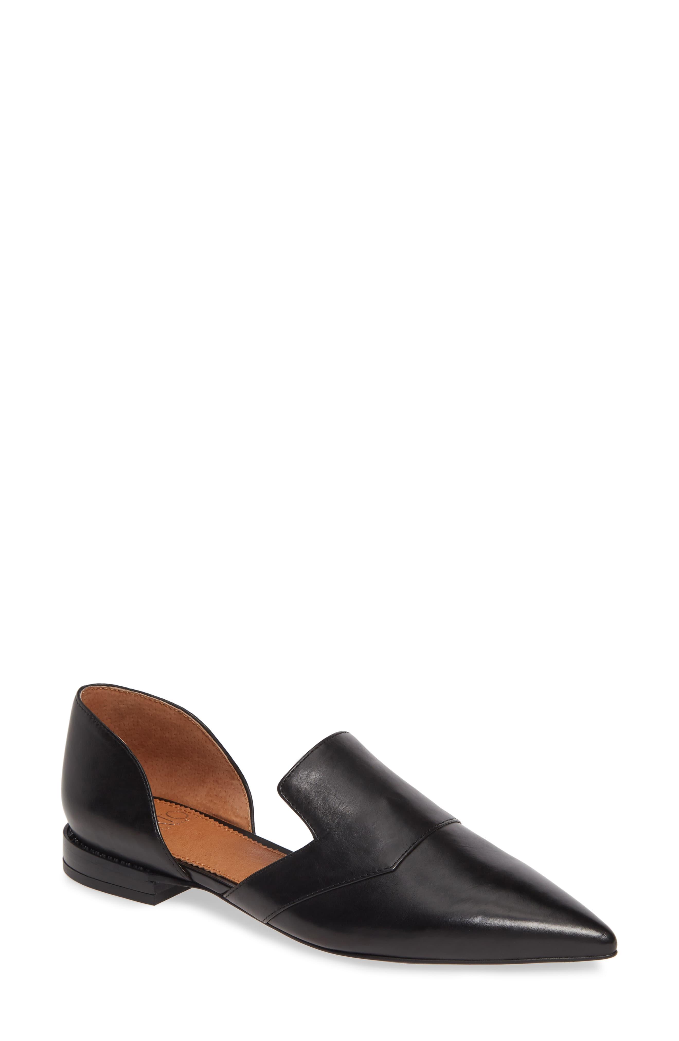 sarto pointed toe flats