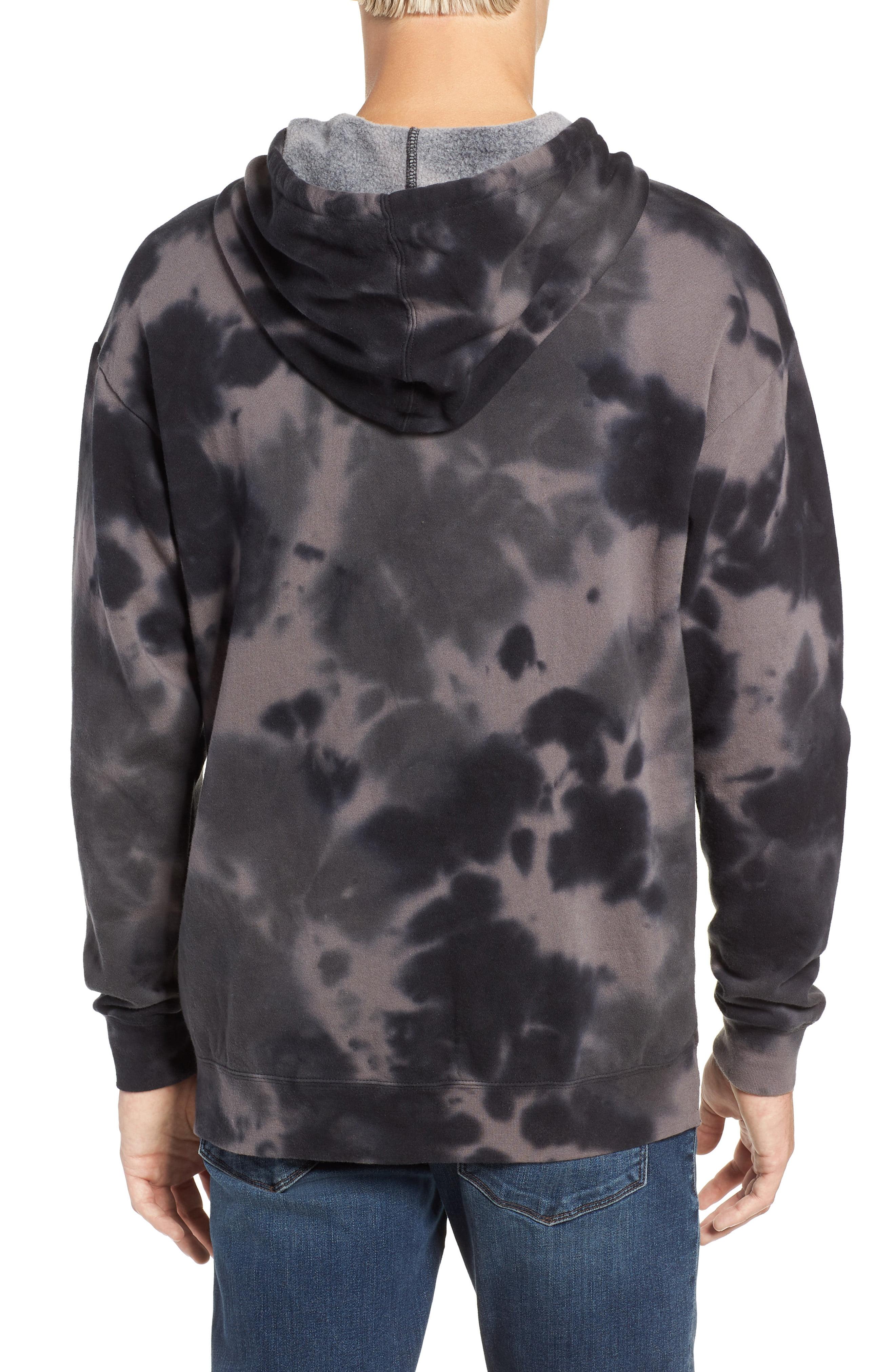 rvca tie dye hoodie