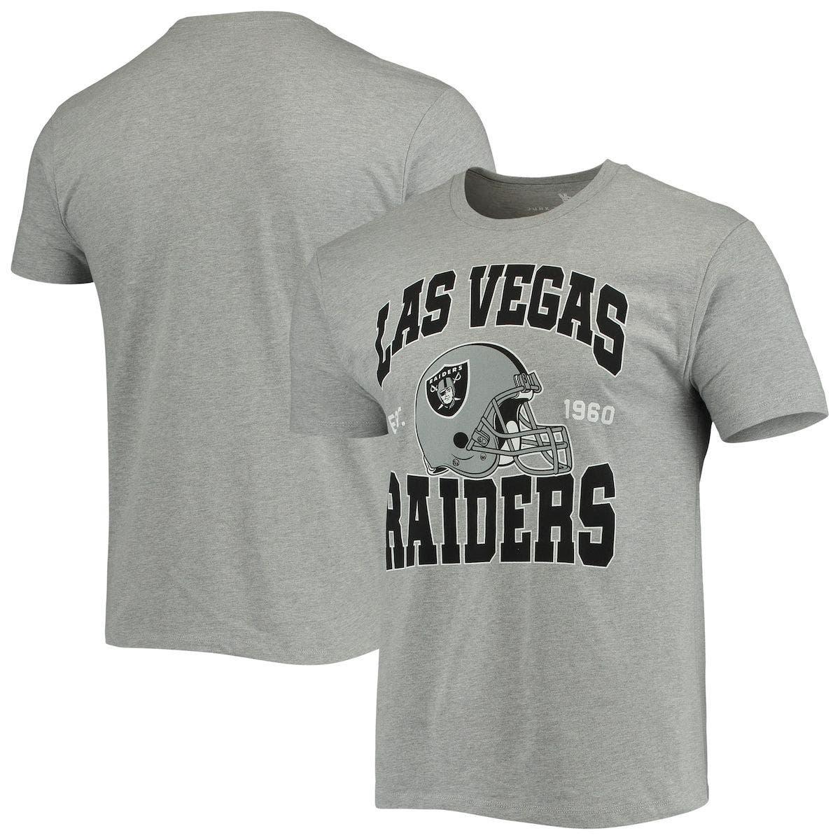 Las Vegas Raiders Junk Food Heavyweight Thermal Long Sleeve T-Shirt - Black