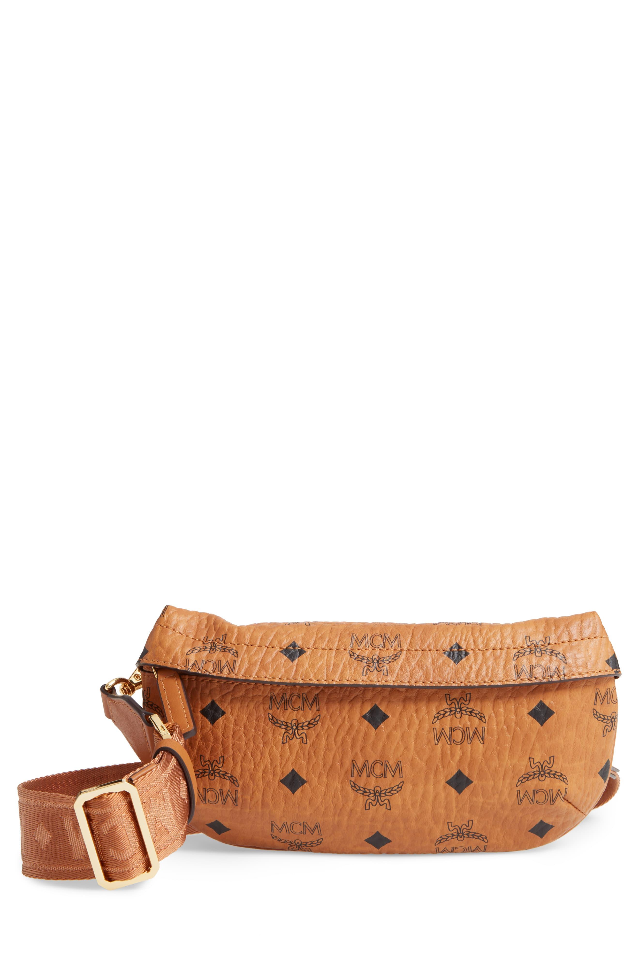 Mcm Men's Small Original Visetos Crossbody Bag Literacy Basics