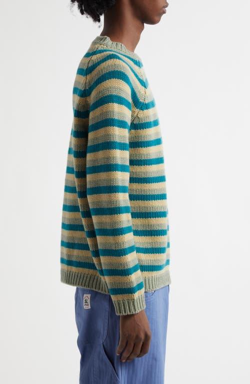 Bode Mossy Glen Wool Crewneck Sweater in Green for Men | Lyst Bode Mossy Glen Wool Crewneck Sweater in Green for Men | Lyst
