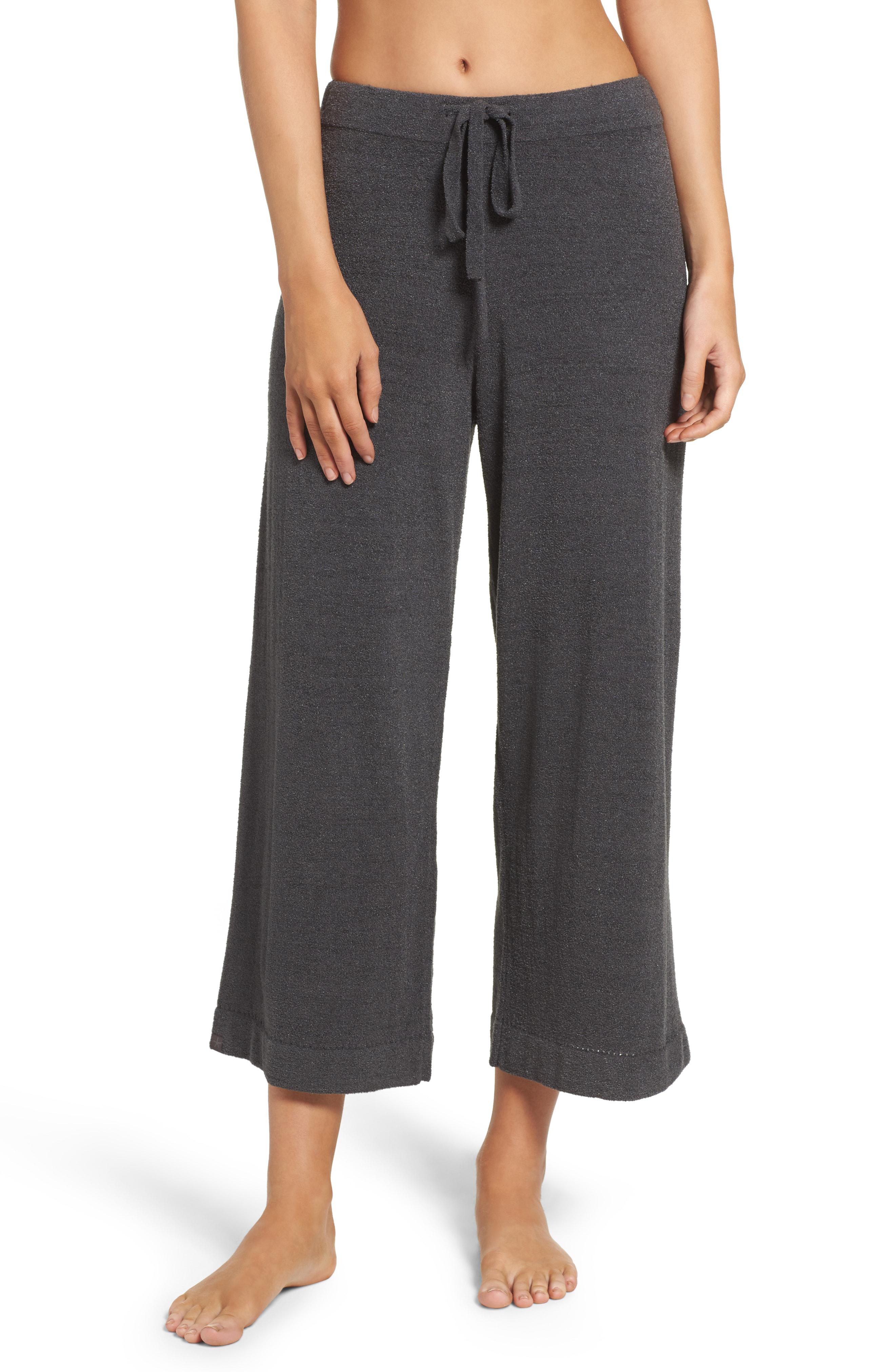 Barefoot Dreams Barefoot Dreams Cozychic Ultra Lite Culotte Lounge Pants in Grey (Gray) - Lyst