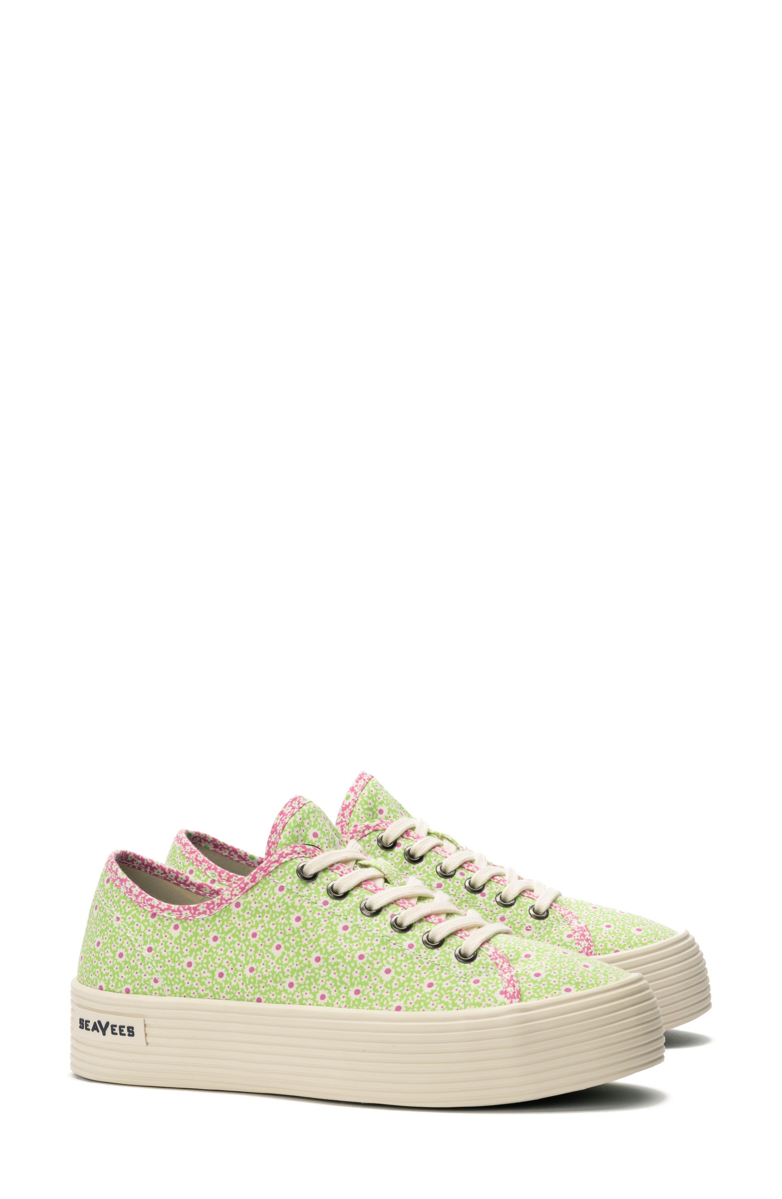 Seavees Monterey Platform Sneaker in Cactus