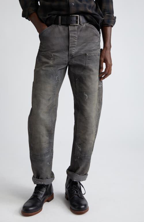 Ralph Lauren Jenkins Engineer Fit Distressed Canvas