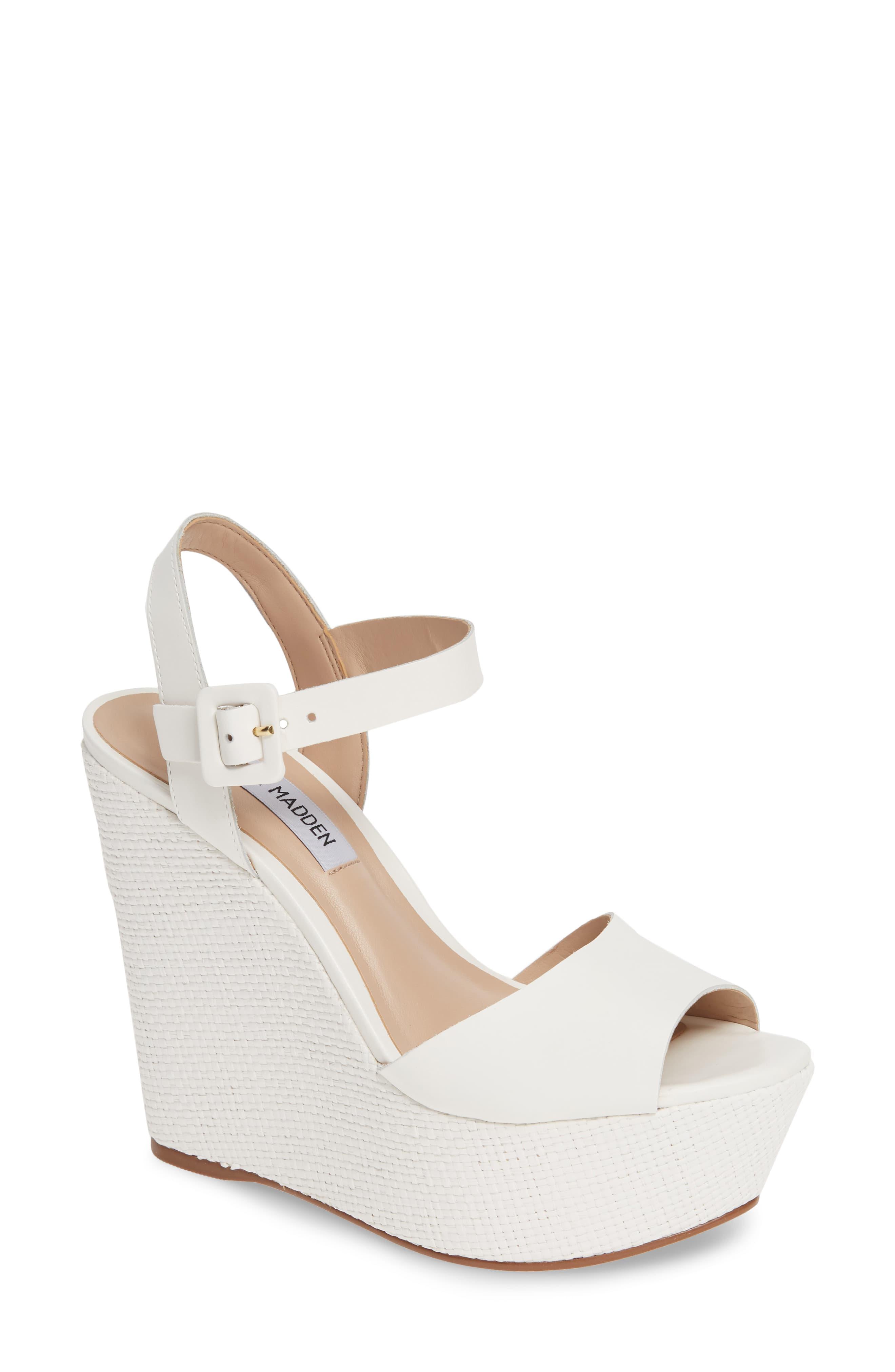 steve madden citrus platform wedge sandal