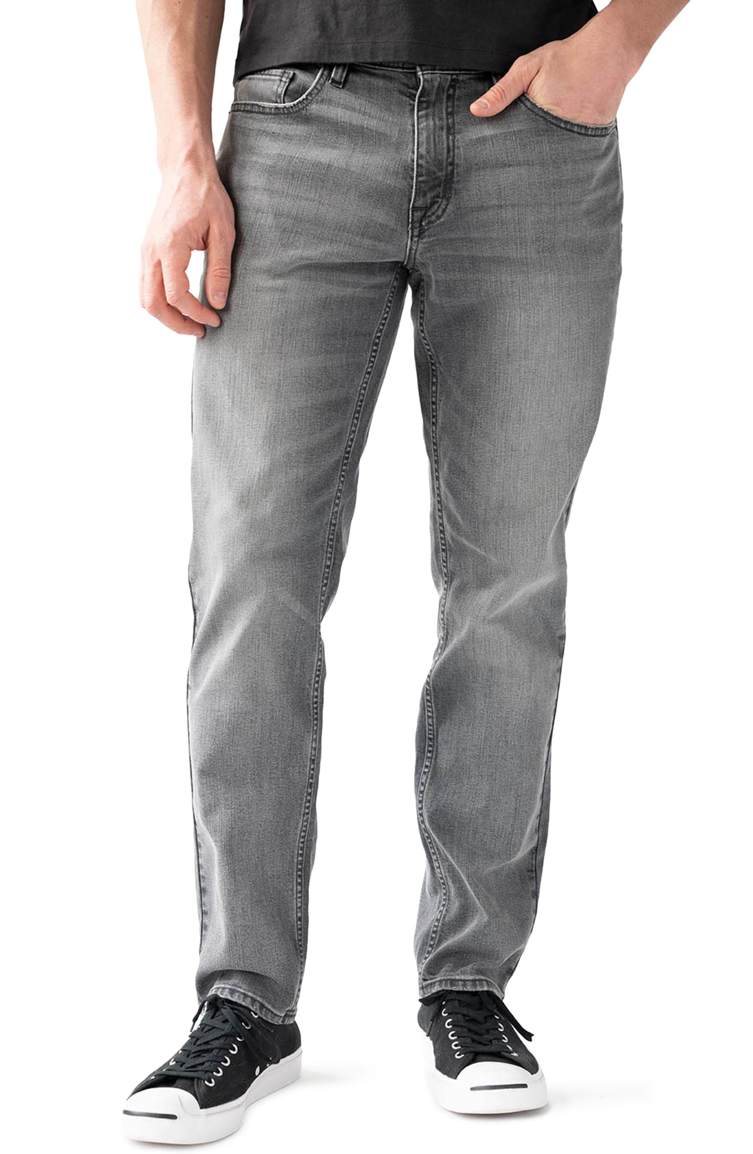 DEVIL-DOG DUNGAREES Athletic Performance Stretch Tapered Jeans in Gray for  Men | Lyst