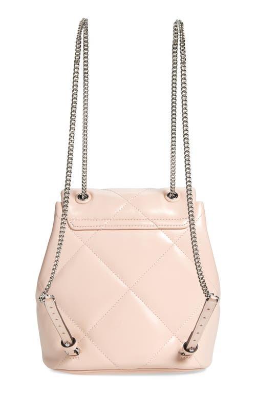 Tory Burch Small Kira Diamond Quilted Leather Backpack in Pink | Lyst